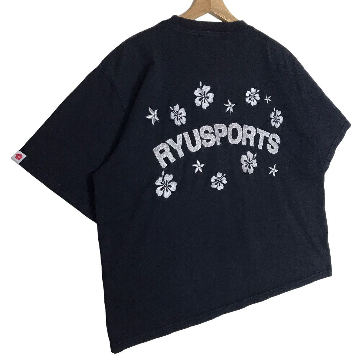 Vintage Vintage RyuSports Surfwear Cropped Top Tee Shirt Size US M / EU 48-50 / 2 - 10 Thumbnail