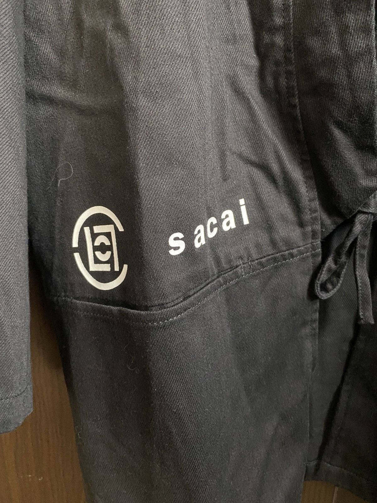 Clot × SACAI Kimono Noragi CLOT × Sacai Clot x Sacai Kimono Noragi | Grailed