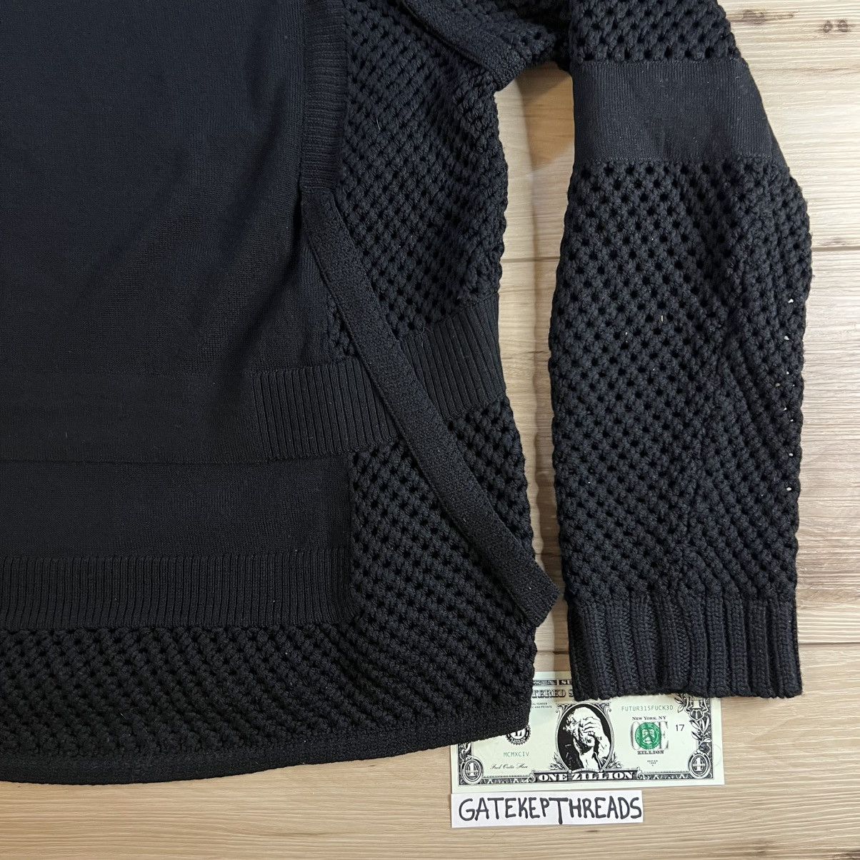 Craig Green Black Crochet Knit Wool Pullover Jumper Sweater Size US L / EU 52-54 / 3 - 15 Thumbnail