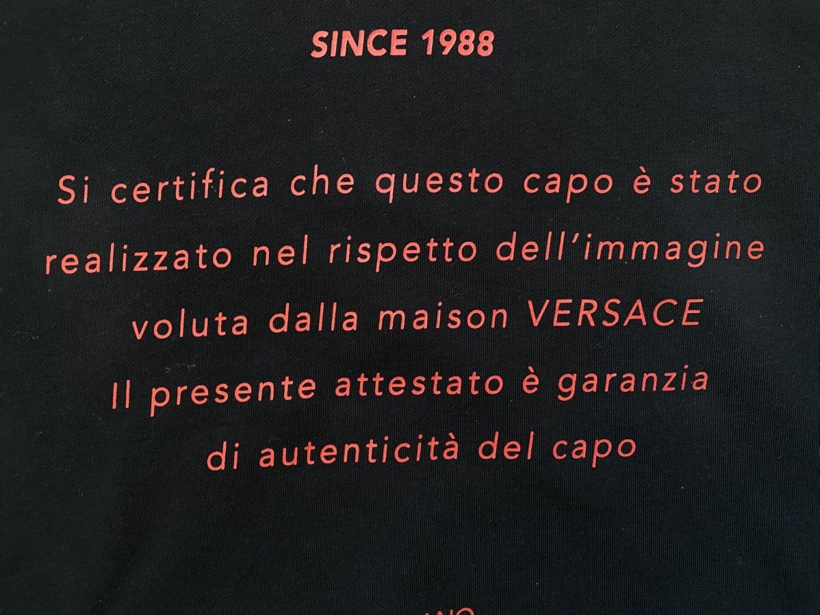 Versace Jeans Couture Versace Jeans Couture Hoodie Black Size L Y2K Luxury Italy Size US L / EU 52-54 / 3 - 8 Thumbnail