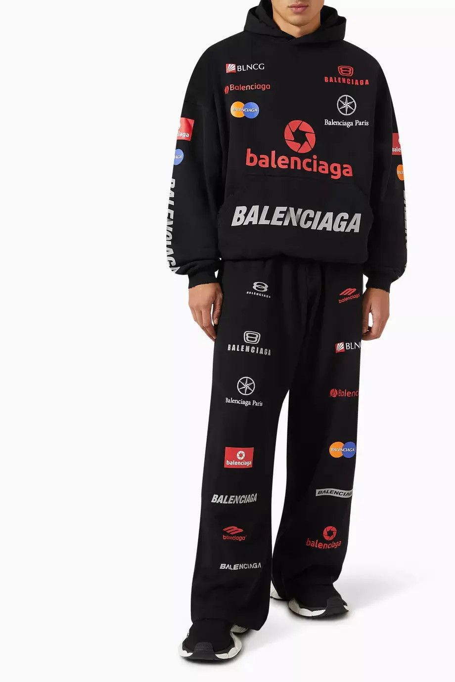 Balenciaga o1bcso1str0425 Dup / Top League Baggy Sweatpant & Jogger Size US 34 / EU 50 - 4 Thumbnail