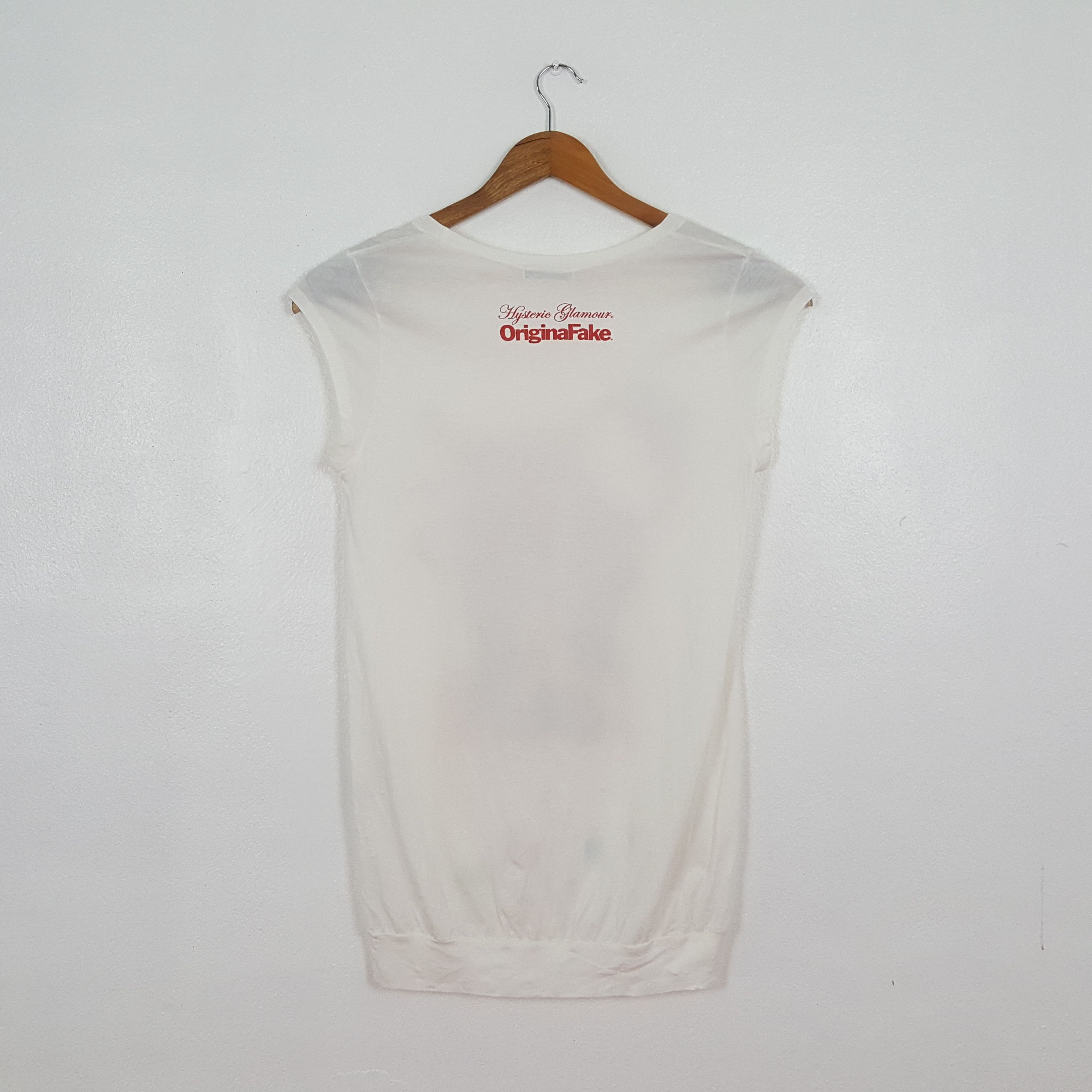 Hysteric Glamour Vintage Hysteric Glamour x Original Fake Brand Tees C312N64 Size S / US 4 / IT 40 - 3 Thumbnail