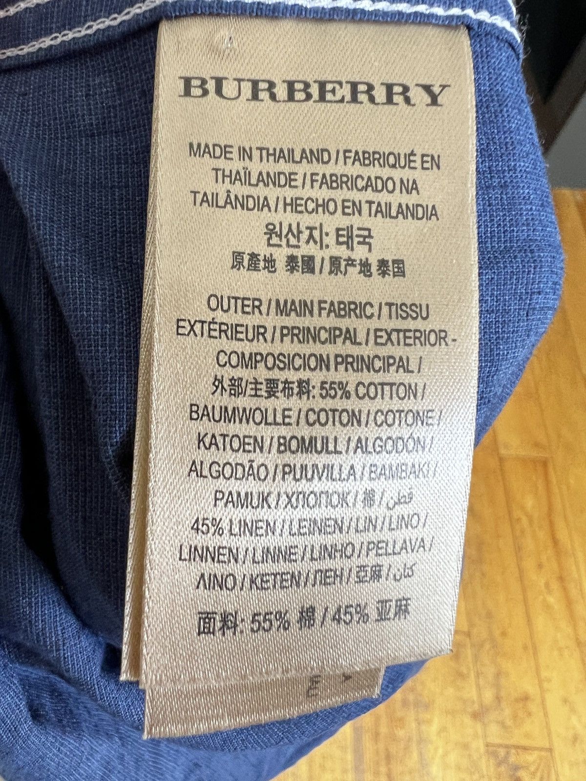 Burberry Burberry Brit Jeans Shirt Size US XL / EU 56 / 4 - 12 Thumbnail