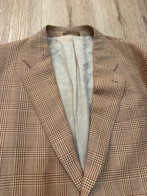 Christian Dior Monsieur Christian Dior Monsieur Vintage 60s Archive Wool Blazer M/L Size 50R - 7 Thumbnail