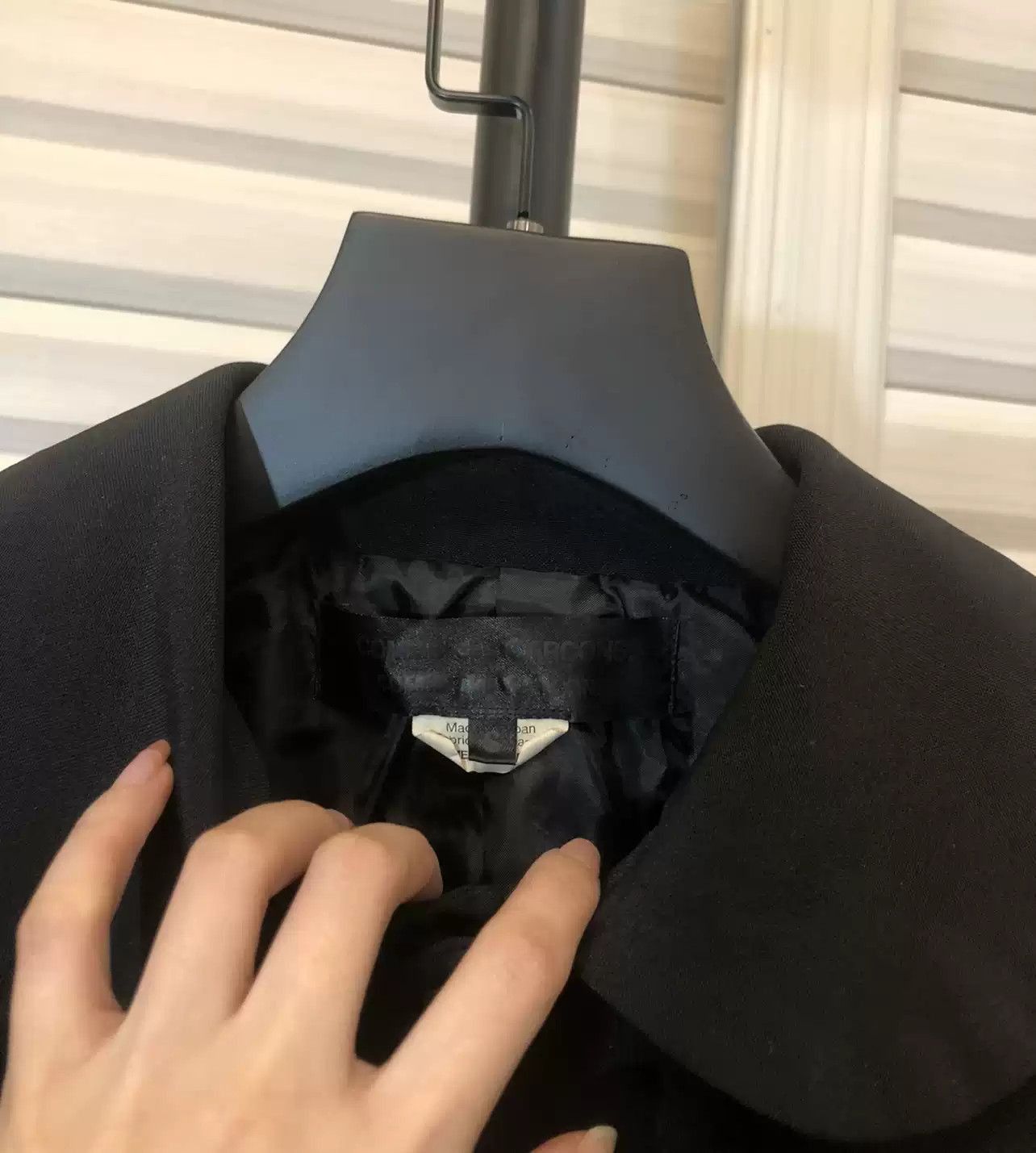 Comme des Garcons CDG CDG Poly Bow tie Overcoat 2505-Nextarrow Size S / US 4 / IT 40 - 3 Thumbnail