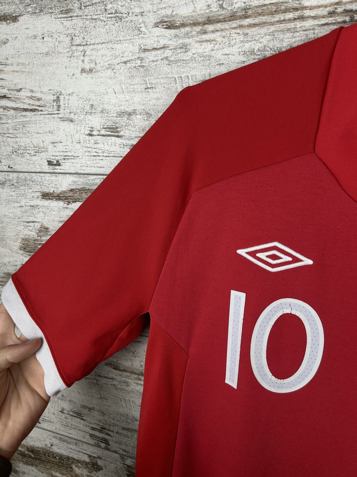 Umbro × Vintage Vintage Umbro Wayne Rooney England National Team T-shirt tee Size US M / EU 48-50 / 2 - 5 Thumbnail