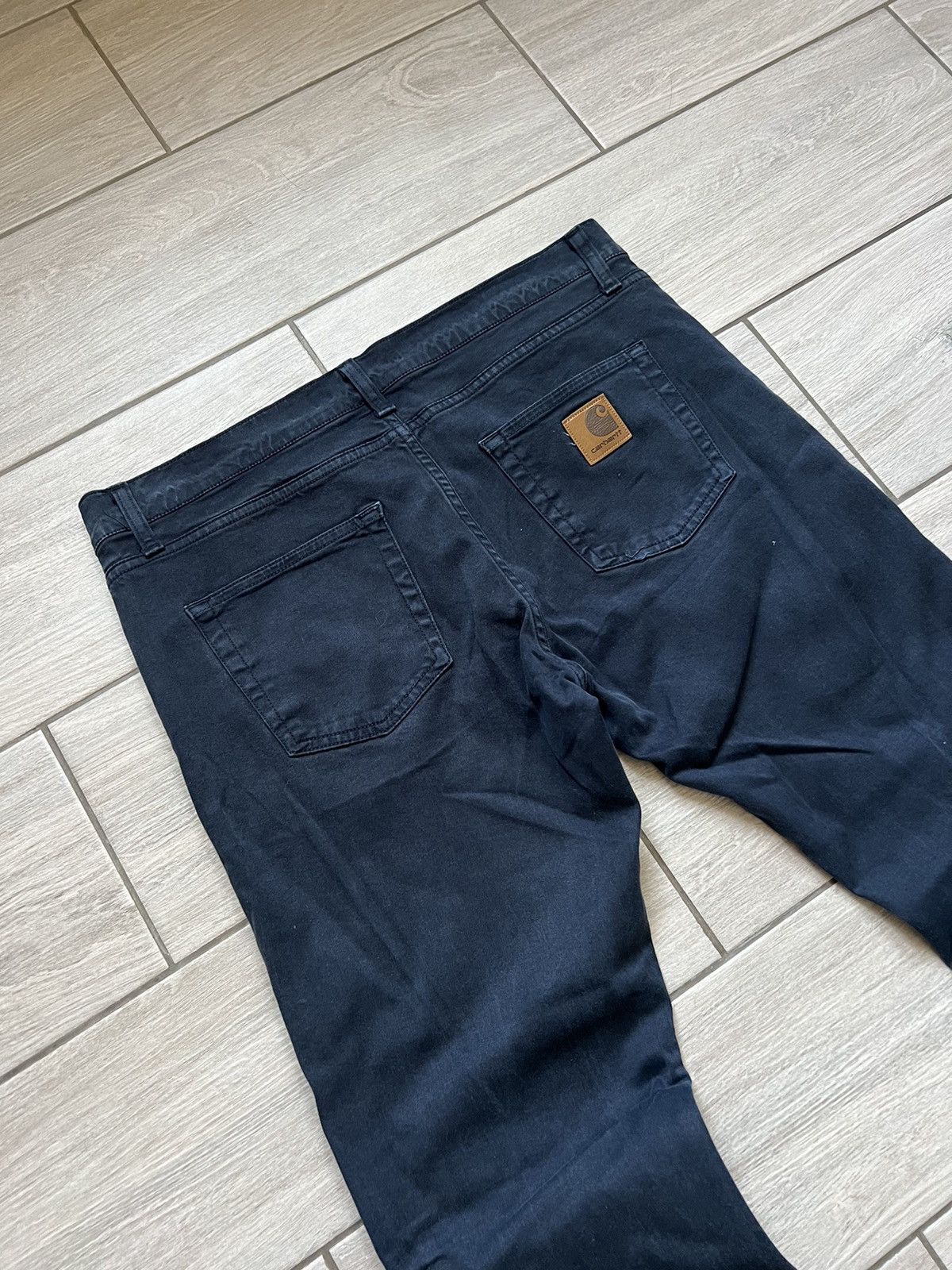 Carhartt Vintage Carhartt Pants Blue 34/32 Size US 34 / EU 50 - 4 Thumbnail
