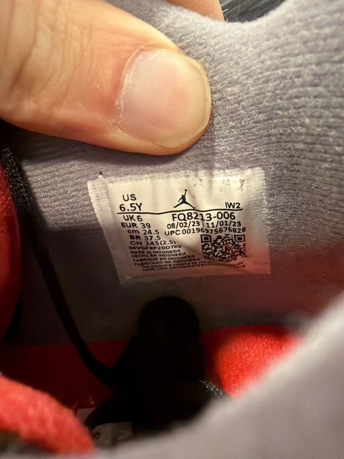 Jordan Brand Jordan 4 reimagined Size-6.5Y brand New Quick Shipping Size US 6.5 / EU 39-40 - 8 Thumbnail
