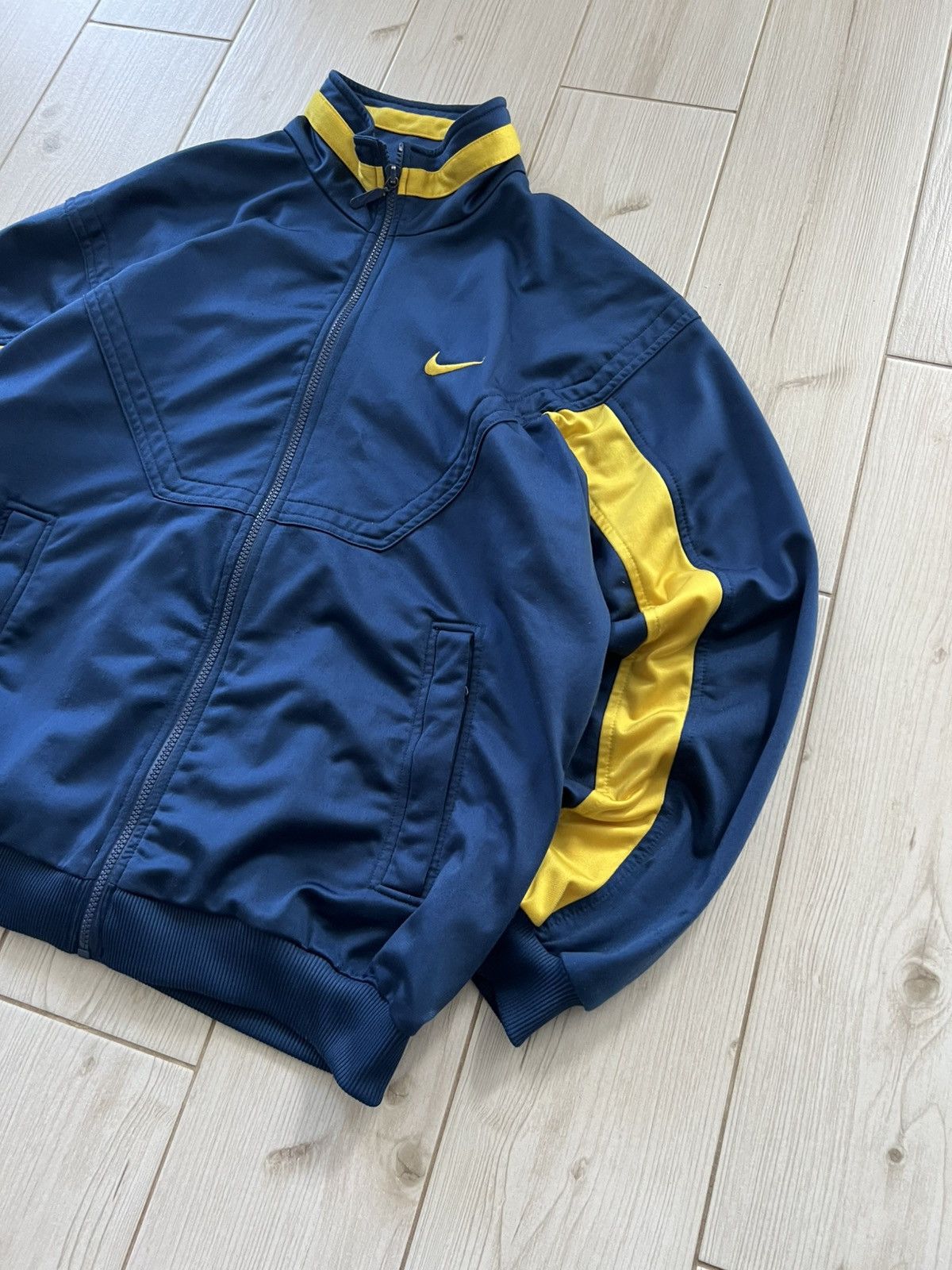 Nike Nike Track Suit Vintage Jacket Pants 90’s Yellow Vintage Size US M / EU 48-50 / 2 - 5 Thumbnail
