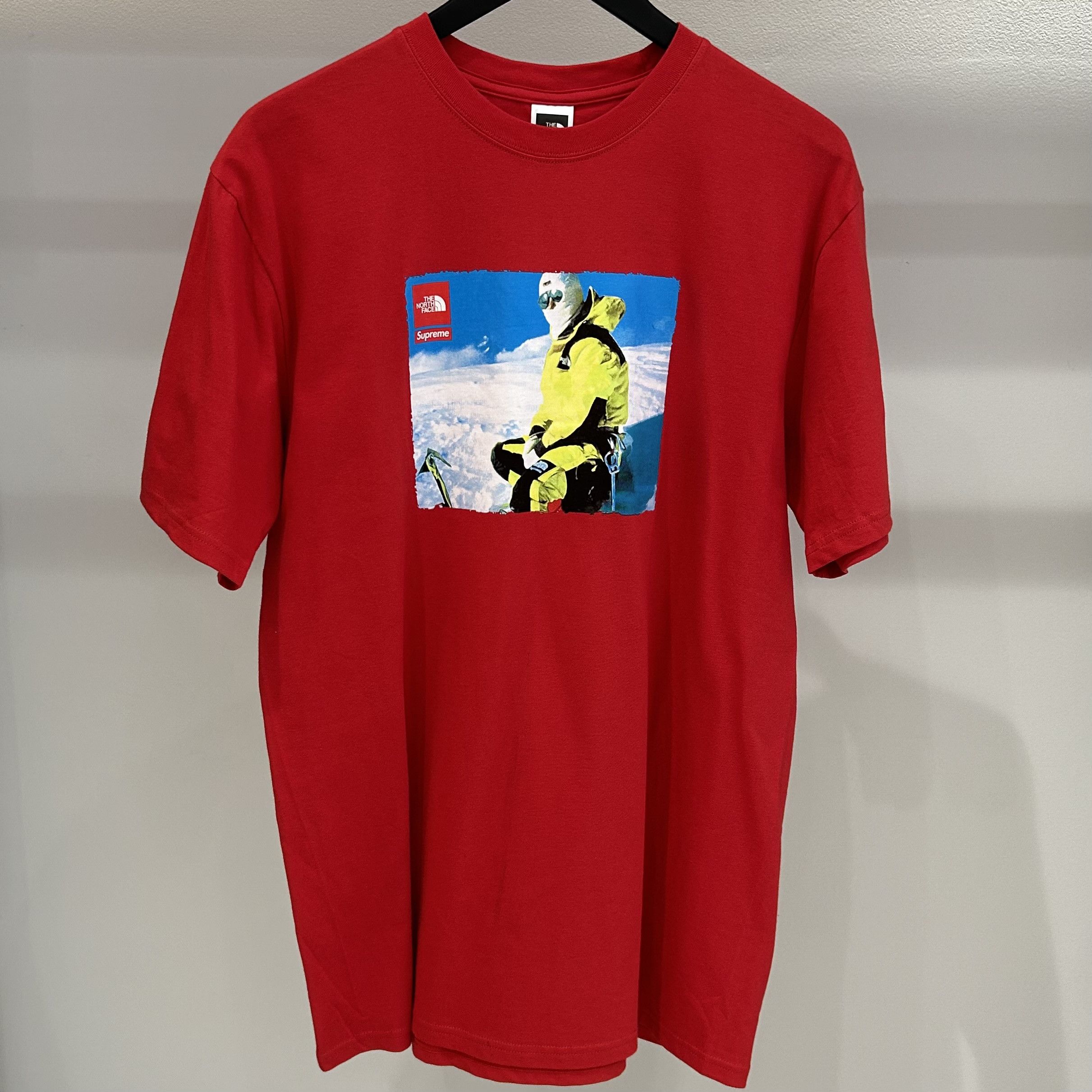 Supreme North Face Ice Climb T Shirt | Grailed