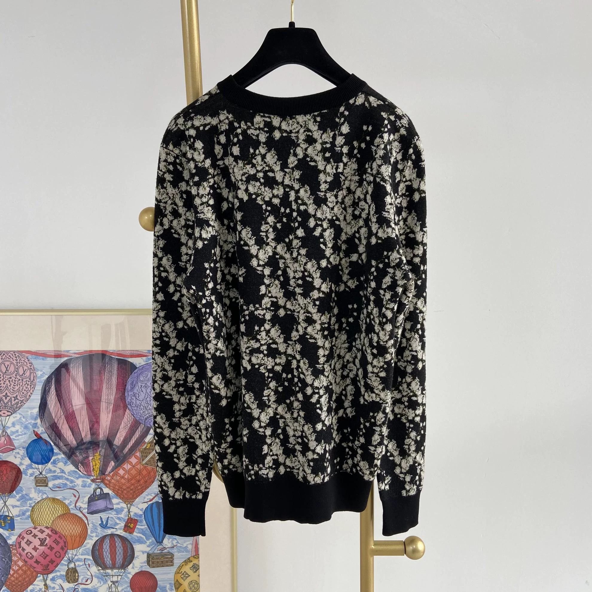 Dior Dior All-Over Print Crewneck Sweatshirt S Size S / US 4 / IT 40 - 2 Thumbnail