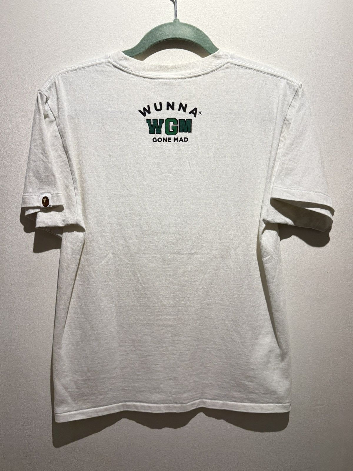 Bape Bape x Gunna “slatt” college logo tee size S Size US S / EU 44-46 / 1 - 5 Thumbnail