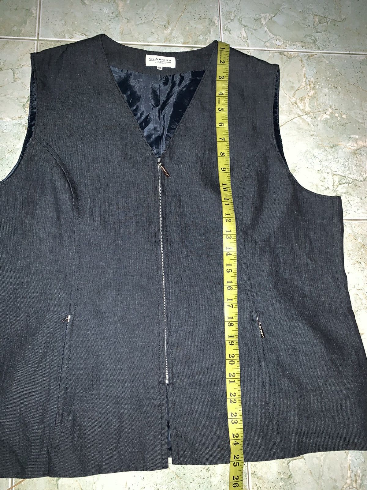 Designer Glamour By GIVENCHY vest Size US M / EU 48-50 / 2 - 10 Thumbnail