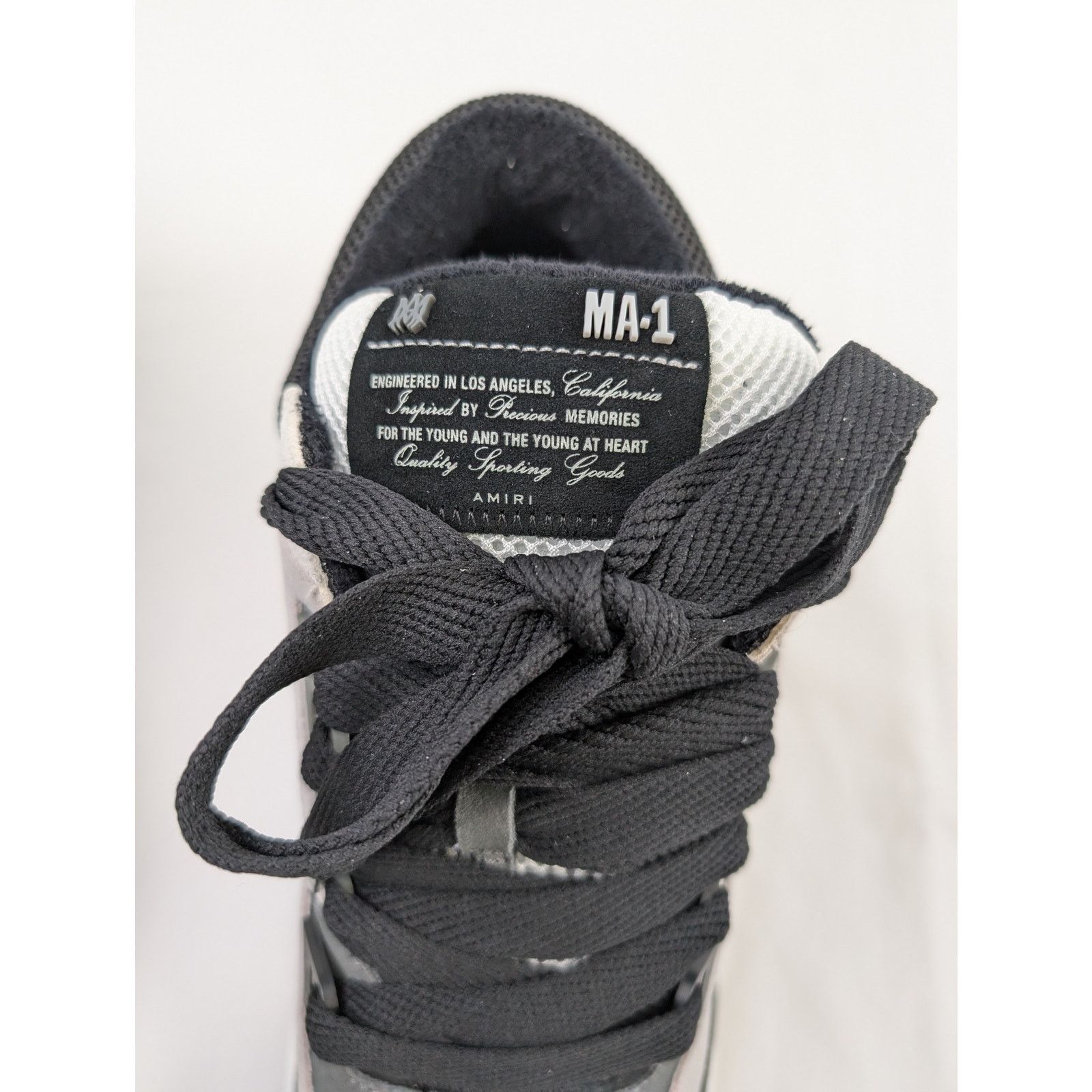 Amiri o1rshd1 MA-1 Sneakers in Black Size US 10 / EU 43 - 15 Thumbnail