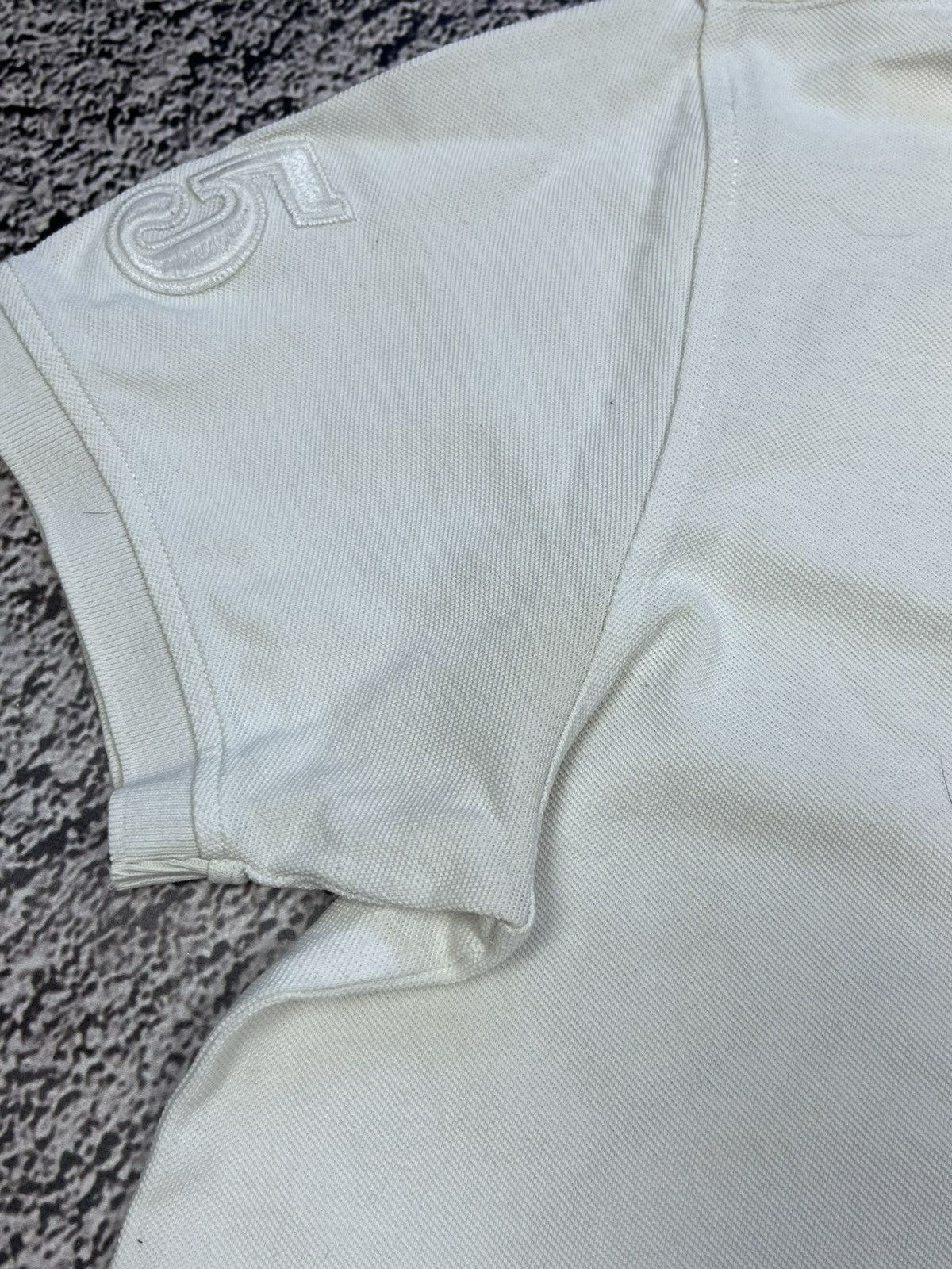 Tommy Hilfiger Vintage Y2K Tommy Hilfiger 85 logo white polo size XL Size US XL / EU 56 / 4 - 4 Thumbnail