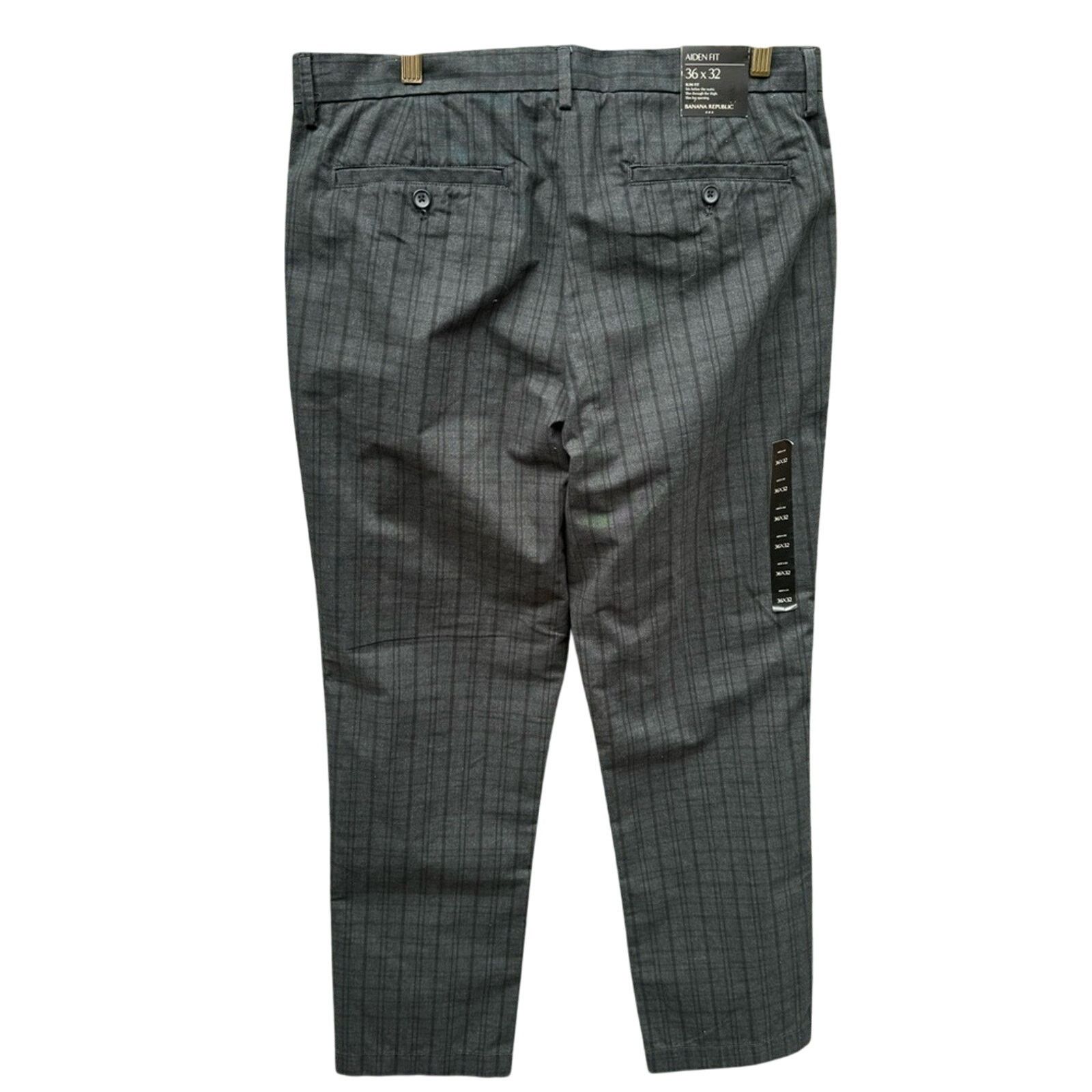 Banana Republic NWT New Banana Republic Mens 36X32 Flat Front Trouser Pants Size US 36 / EU 52 - 2 Thumbnail