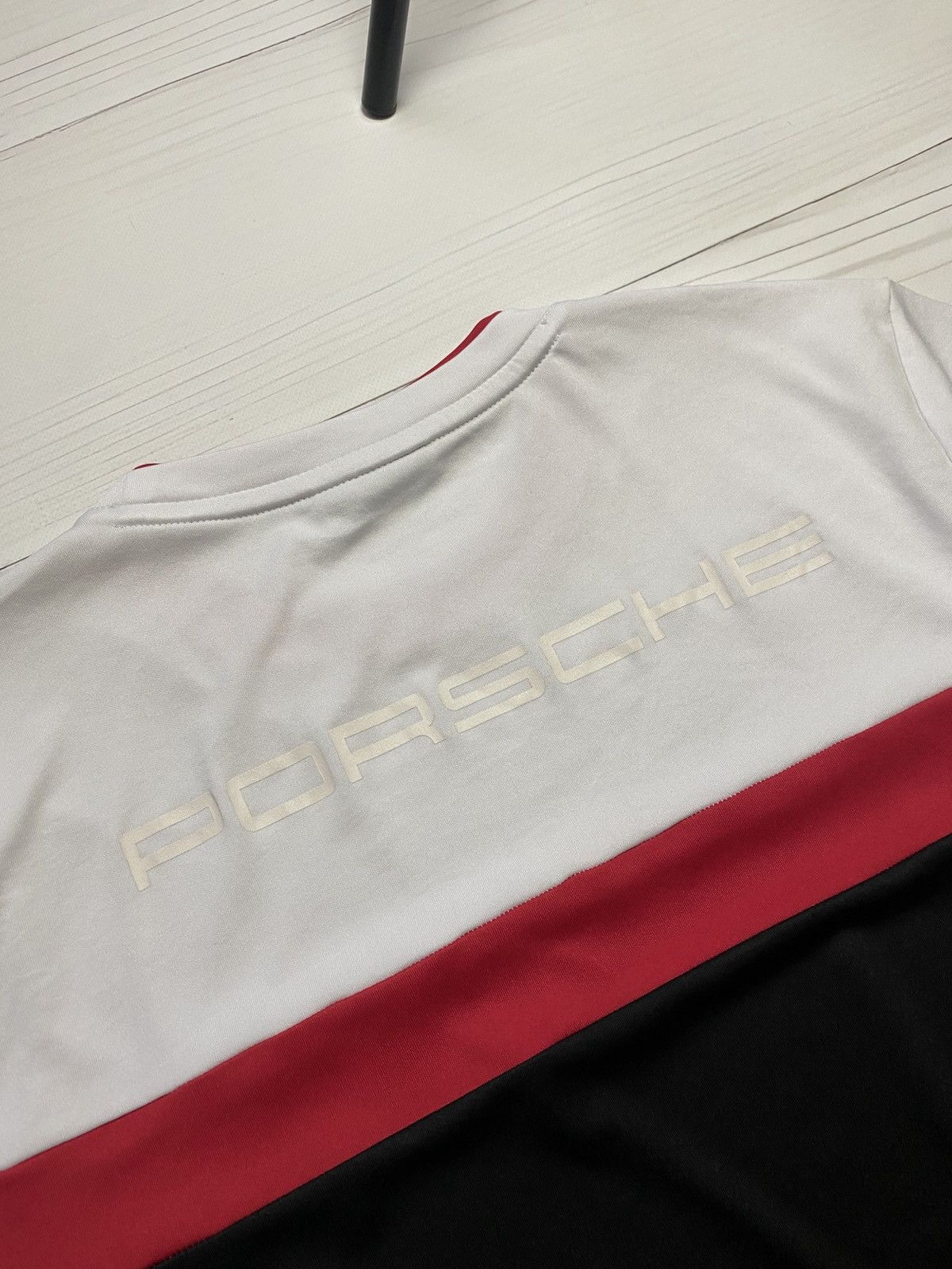 Porsche Design Porsche Motorsport Racing Big Logo y2k t shirt Size US XL / EU 56 / 4 - 14 Thumbnail