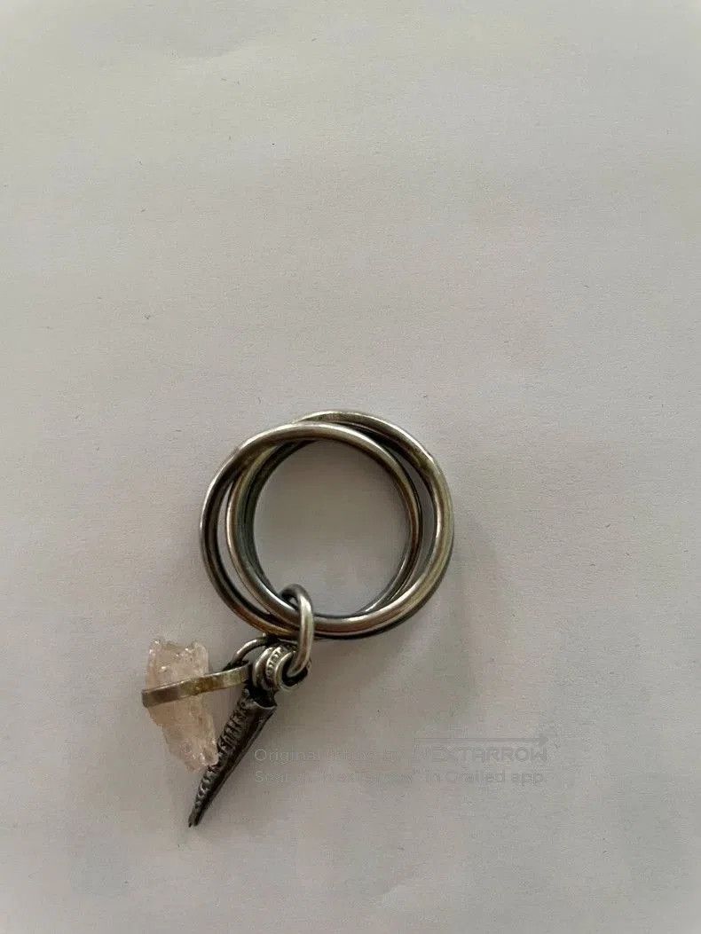 Ann Demeulemeester Ann Demeulemeester Pendant Ring for Men. Size ONE SIZE - 1 Thumbnail
