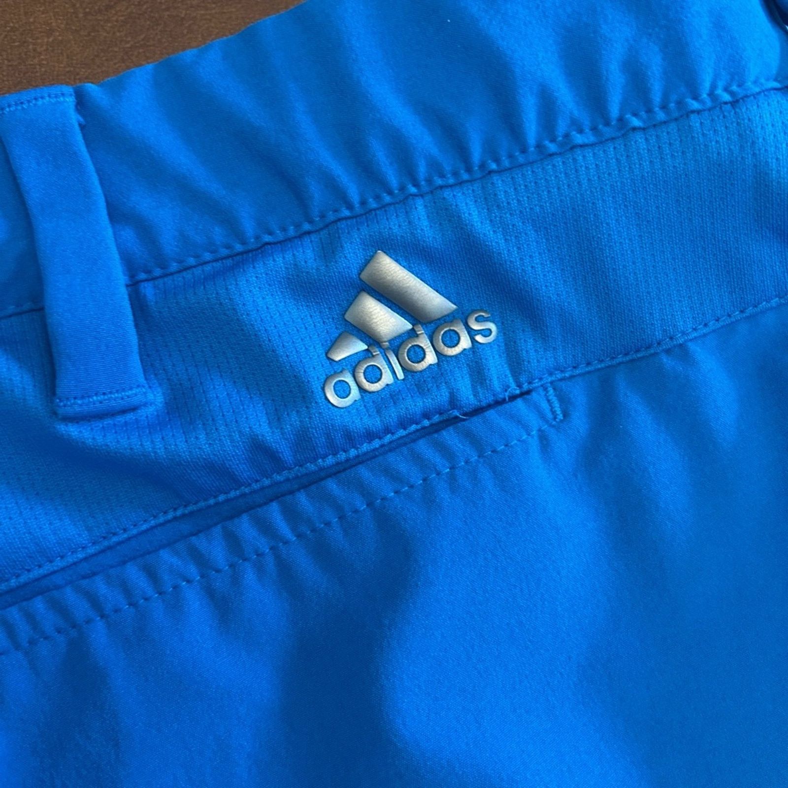 Adidas Adidas Golf Men's Blue flat front Shorts 40W - 10.5" inseam Size US 40 / EU 56 - 5 Thumbnail