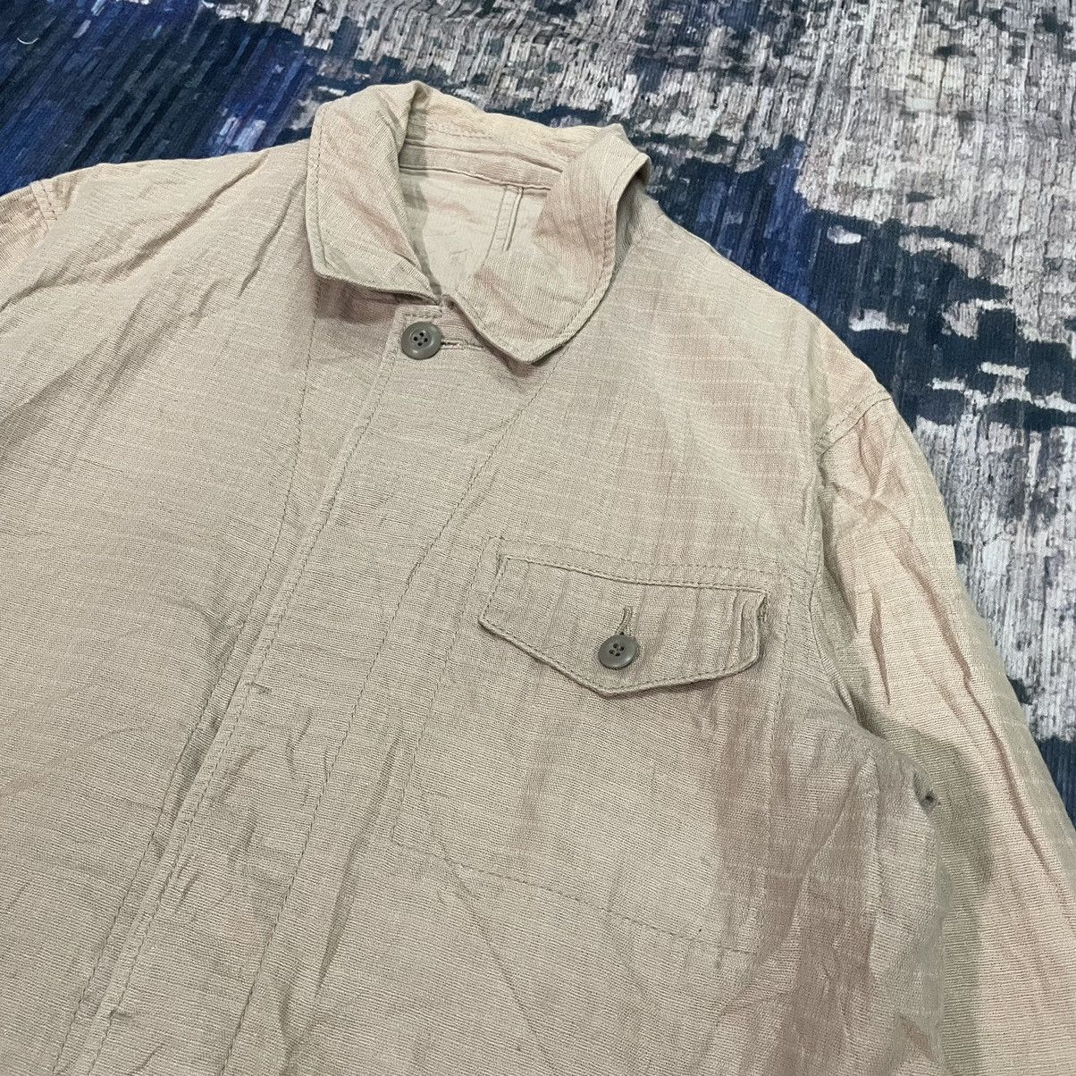 PPFM Vintage PPFM Shirt Collar Long Button Beigi L Size US L / EU 52-54 / 3 - 2 Thumbnail