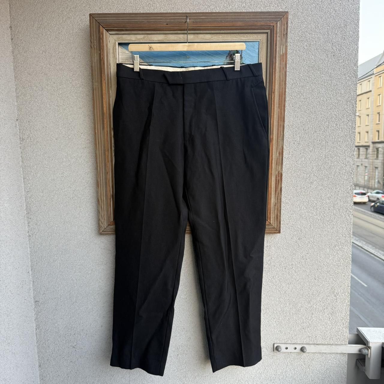 Thierry Mugler Mugler Wool Trousers Bottoms Black Wool Avantgarde High End Size US 36 / EU 52 - 1 Thumbnail