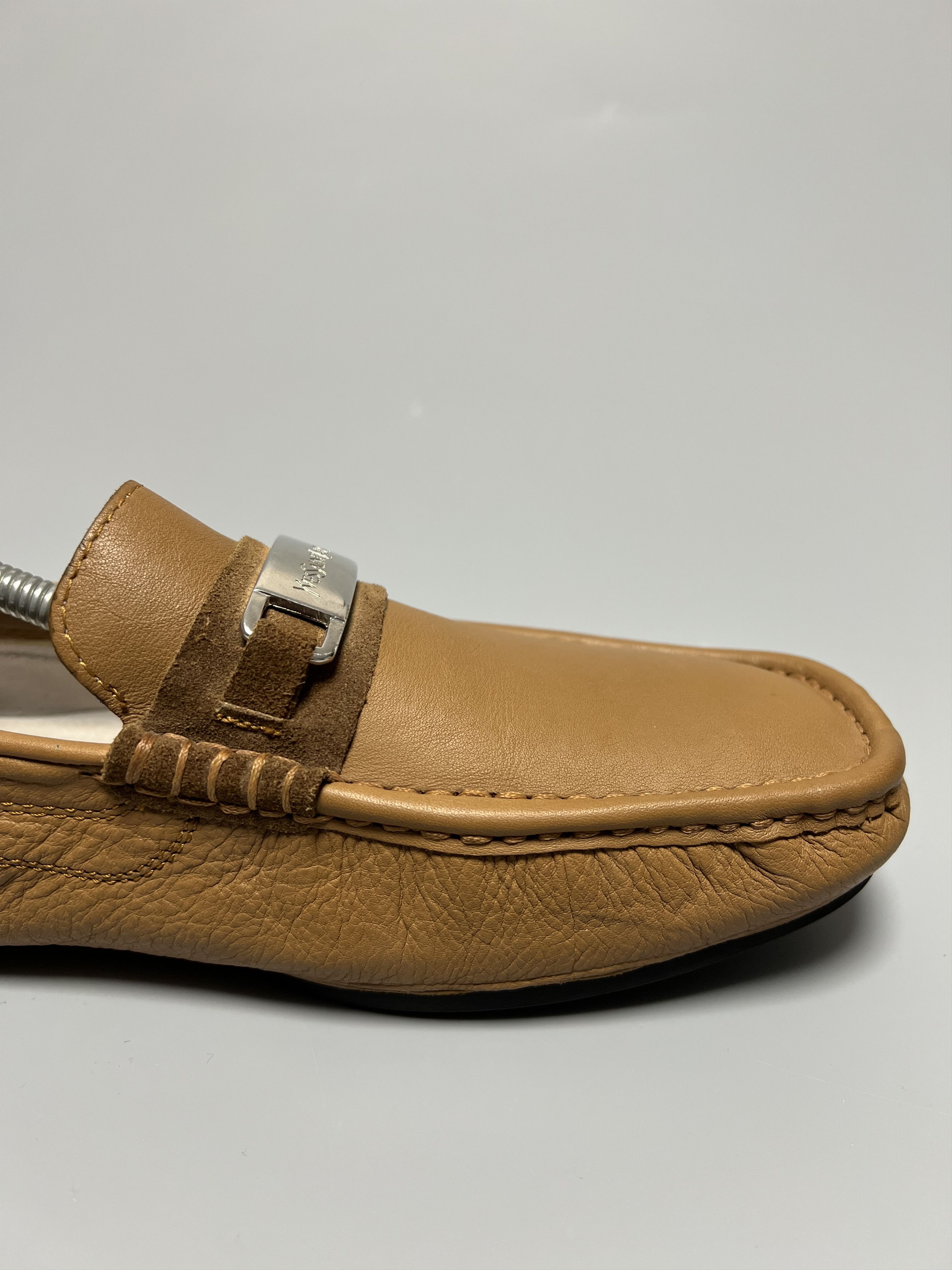 Yves Saint Laurent Yves Saint Laurent Vintage Leather Moccasins Driving Loafer Size US 10 / EU 43 - 9 Thumbnail