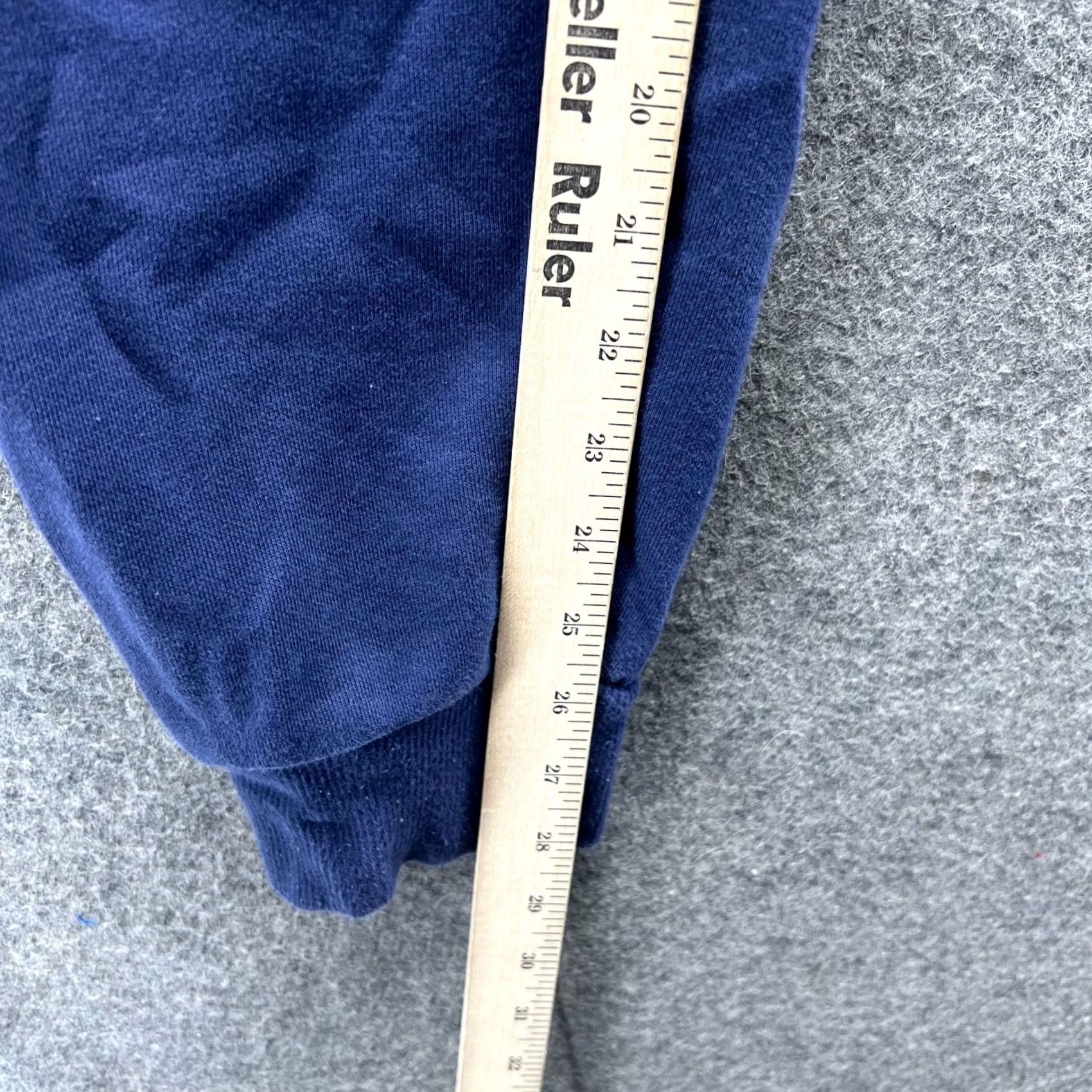 Puma Puma Jogger Mens XL Blue Navy Fleece Sweatpants Athletic Tapered Pockets Size US 36 / EU 52 - 4 Thumbnail