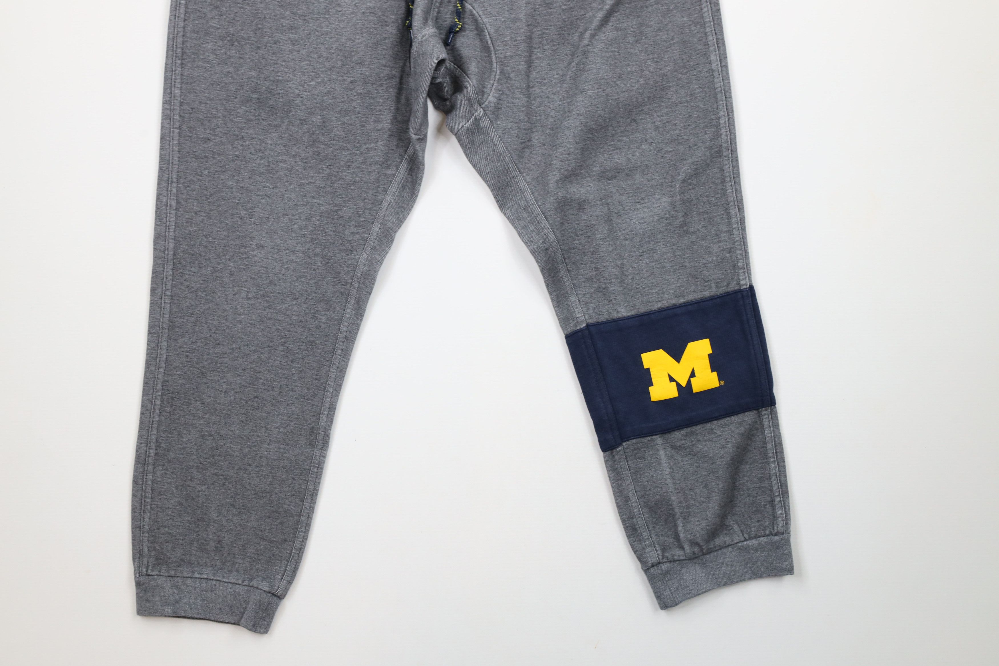 Nike × Vintage Nike Tech Fleece University of Michigan Sweatpants Joggers Size 28" / US 6 / IT 42 - 4 Thumbnail