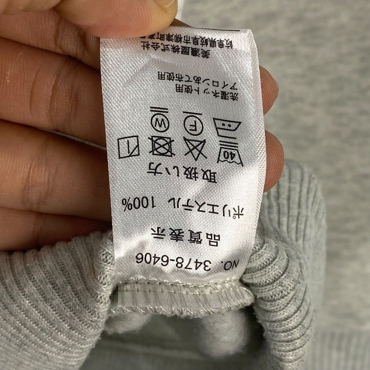 Vintage Vintage Dickies Quater Zip Sweatshirt Grey Pullover Jumper M Size US M / EU 48-50 / 2 - 9 Thumbnail