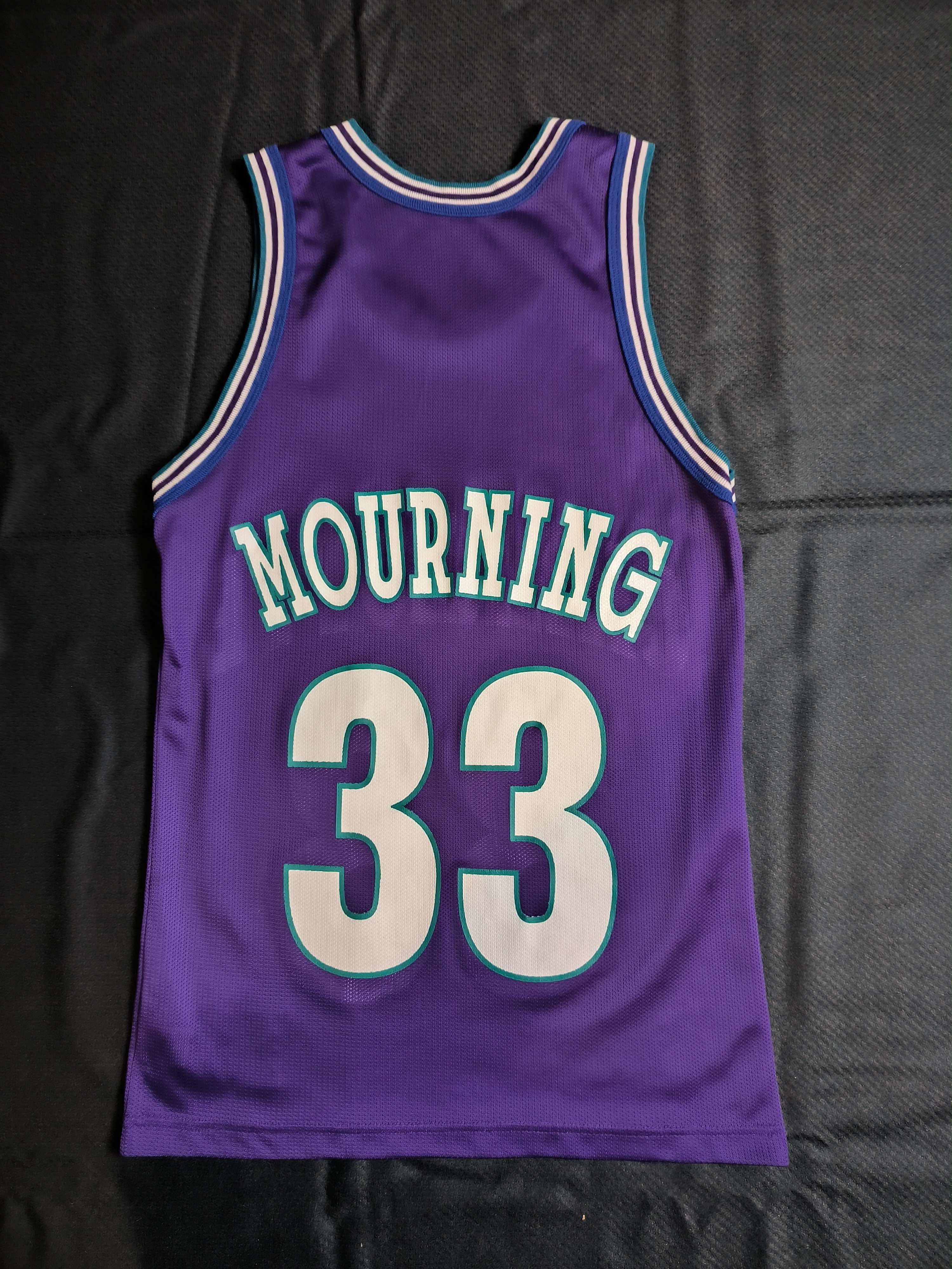 Champion Charlotte Hornets Alonzo Mourning NBA jersey size 36 Size US S / EU 44-46 / 1 - 2 Thumbnail
