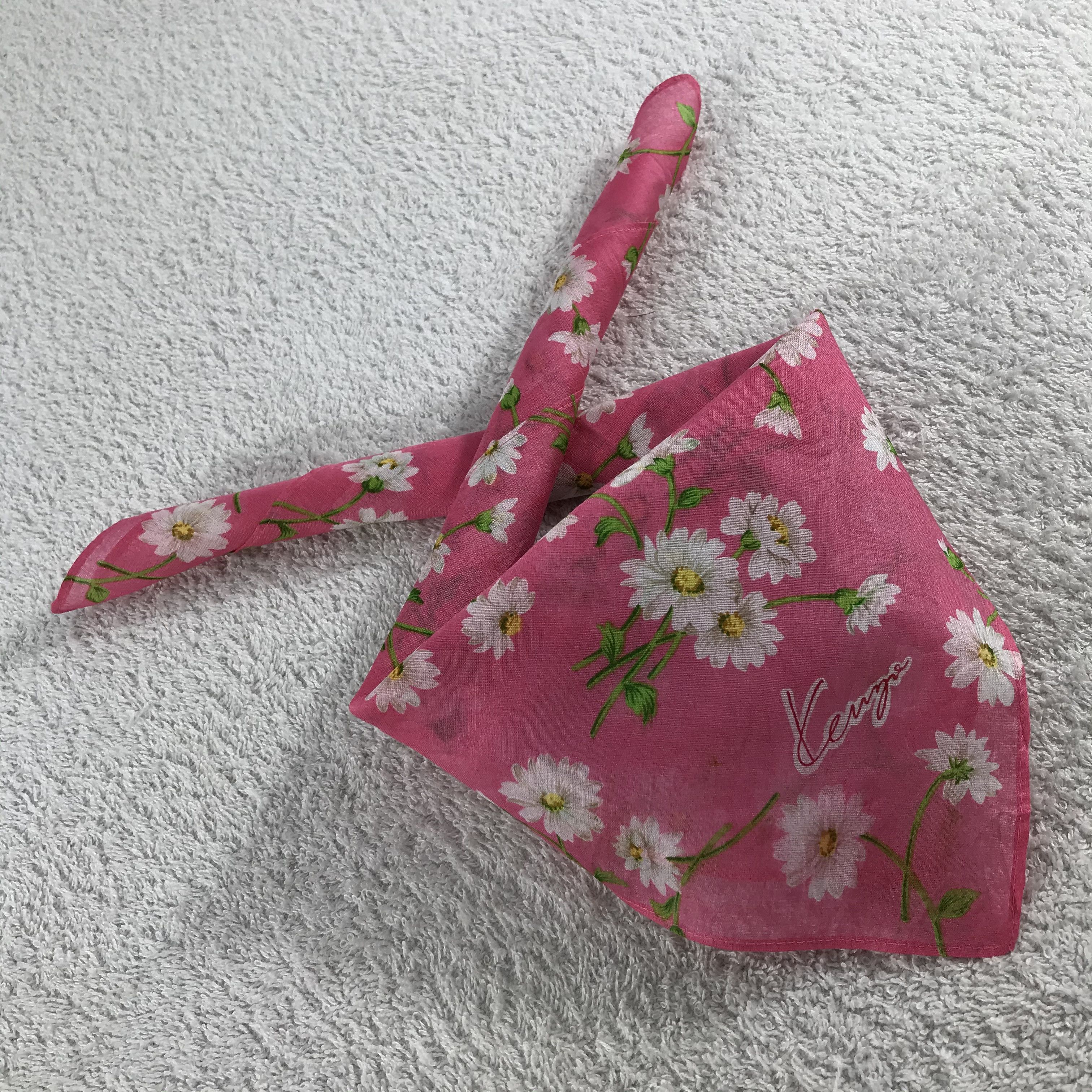 Kenzo × Vintage Kenzo Neckerchief / Bandana / Handkerchief Size ONE SIZE - 2 Thumbnail