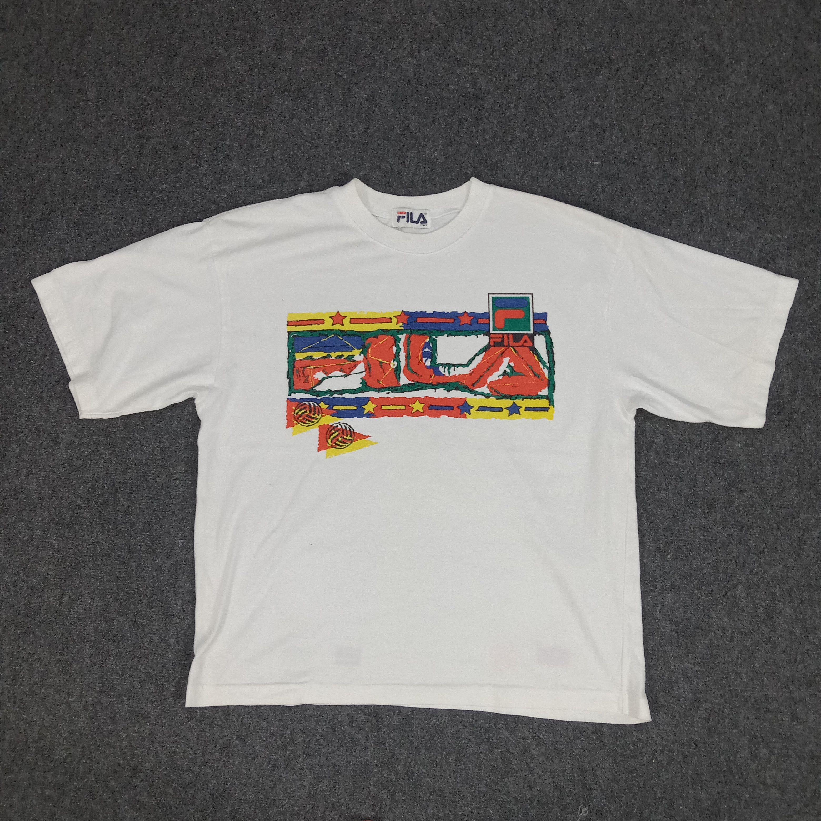Fila Sport Brand Center Logo Tshirt