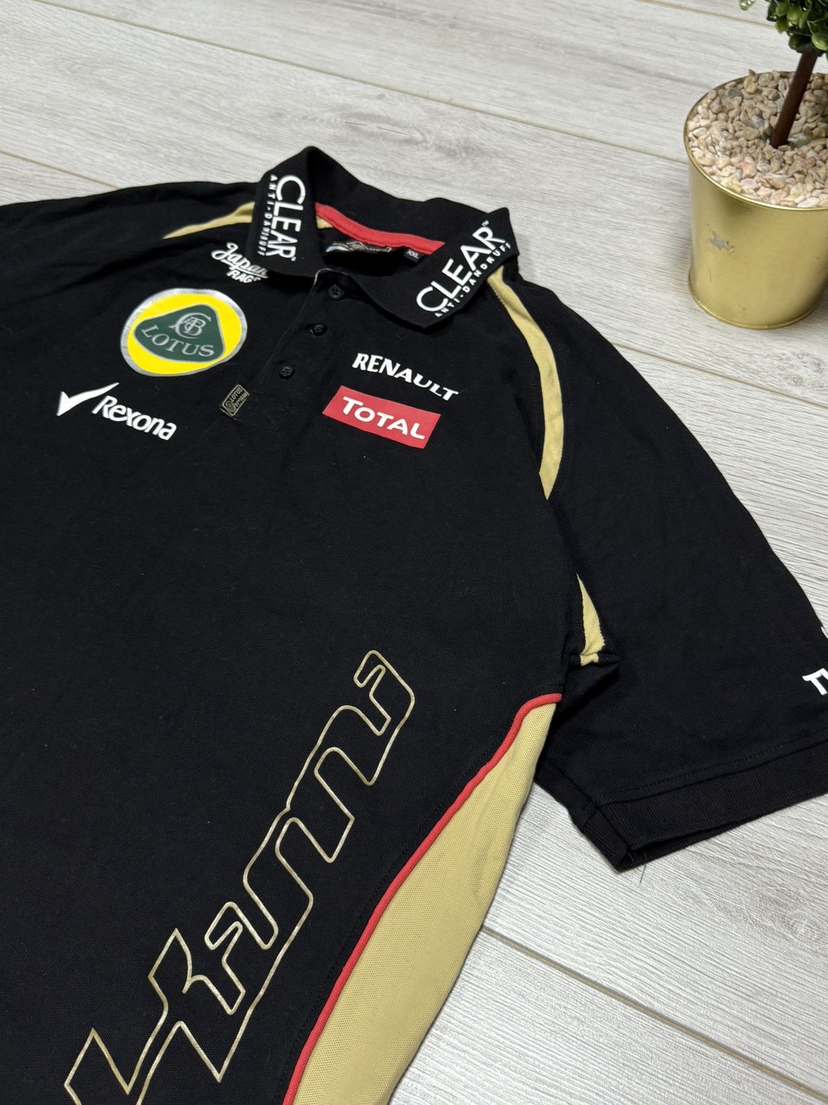 Vintage Lotus F1 formula racing polo Size US XXL / EU 58 / 5 - 7 Thumbnail