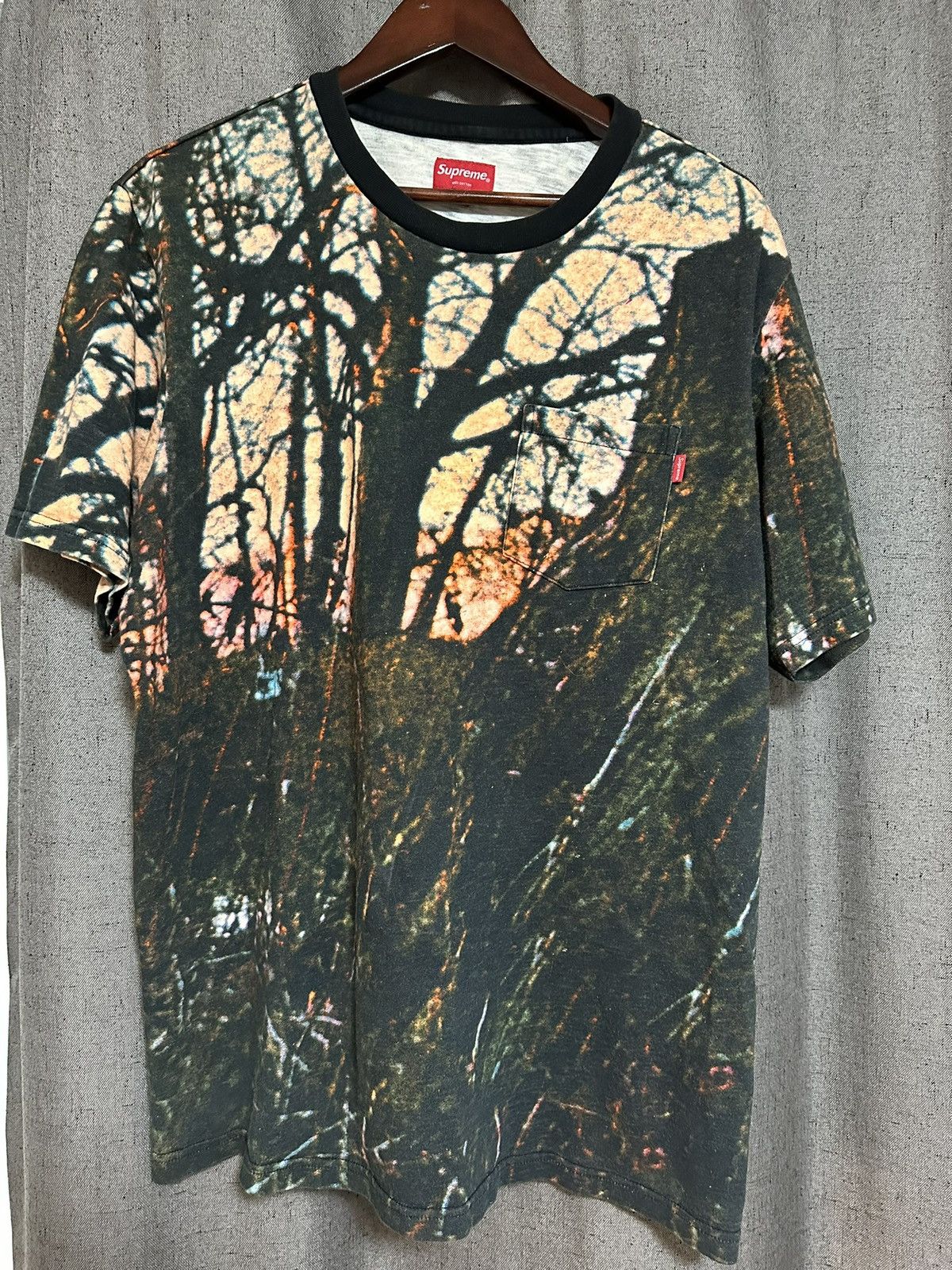 Supreme Supreme Overprint Knockout S/S Top Tee | Grailed
