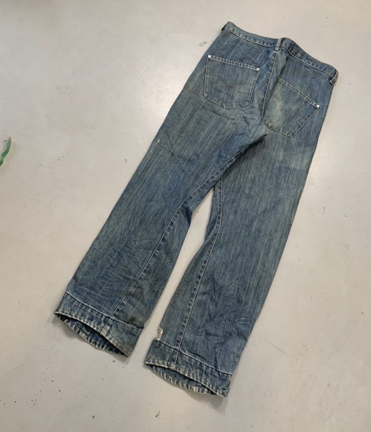 Levi's Vintage Levi’s engineer jeans denim Size US 34 / EU 50 - 1 Thumbnail