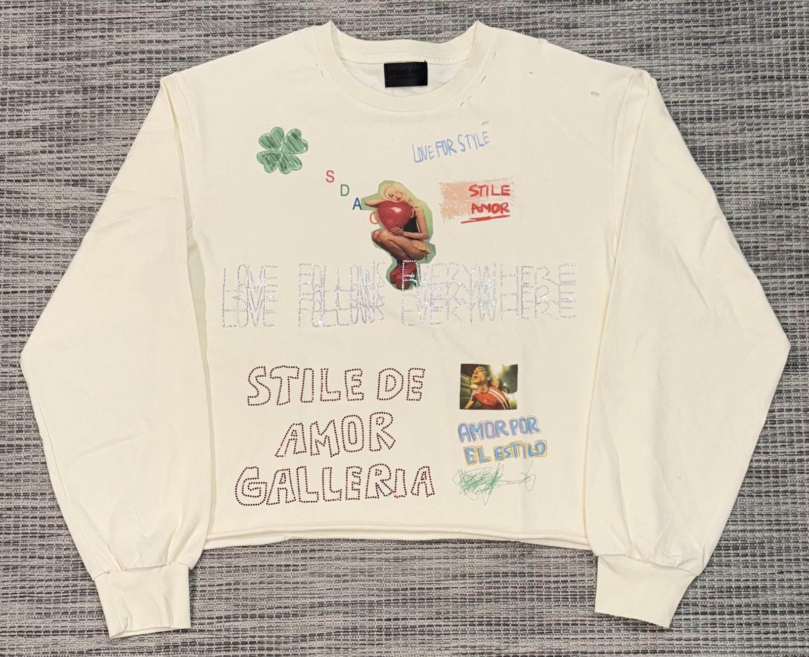 Stile De Amor Estilo Amor Cream Men's Long Sleeve