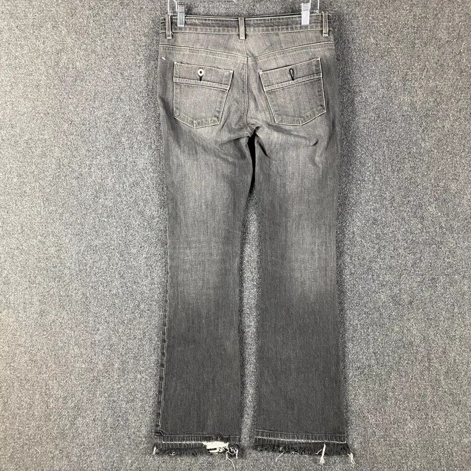 Polo Ralph Lauren Polo Ralph Lauren Jeans Women's 6 Charcoal Wash Denim Flared Size 28" / US 6 / IT 42 - 6 Thumbnail
