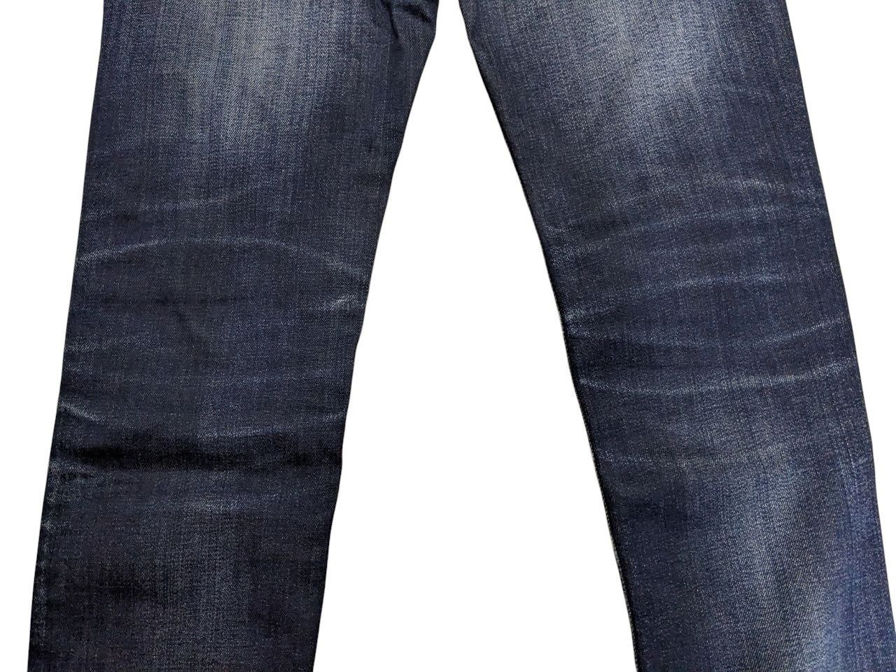 Acne Studios DARK WASH RAW FRAYED HEMLINES ACNE STUDIOS DISTRESSED JEANS Size US 28 / EU 44 - 7 Thumbnail
