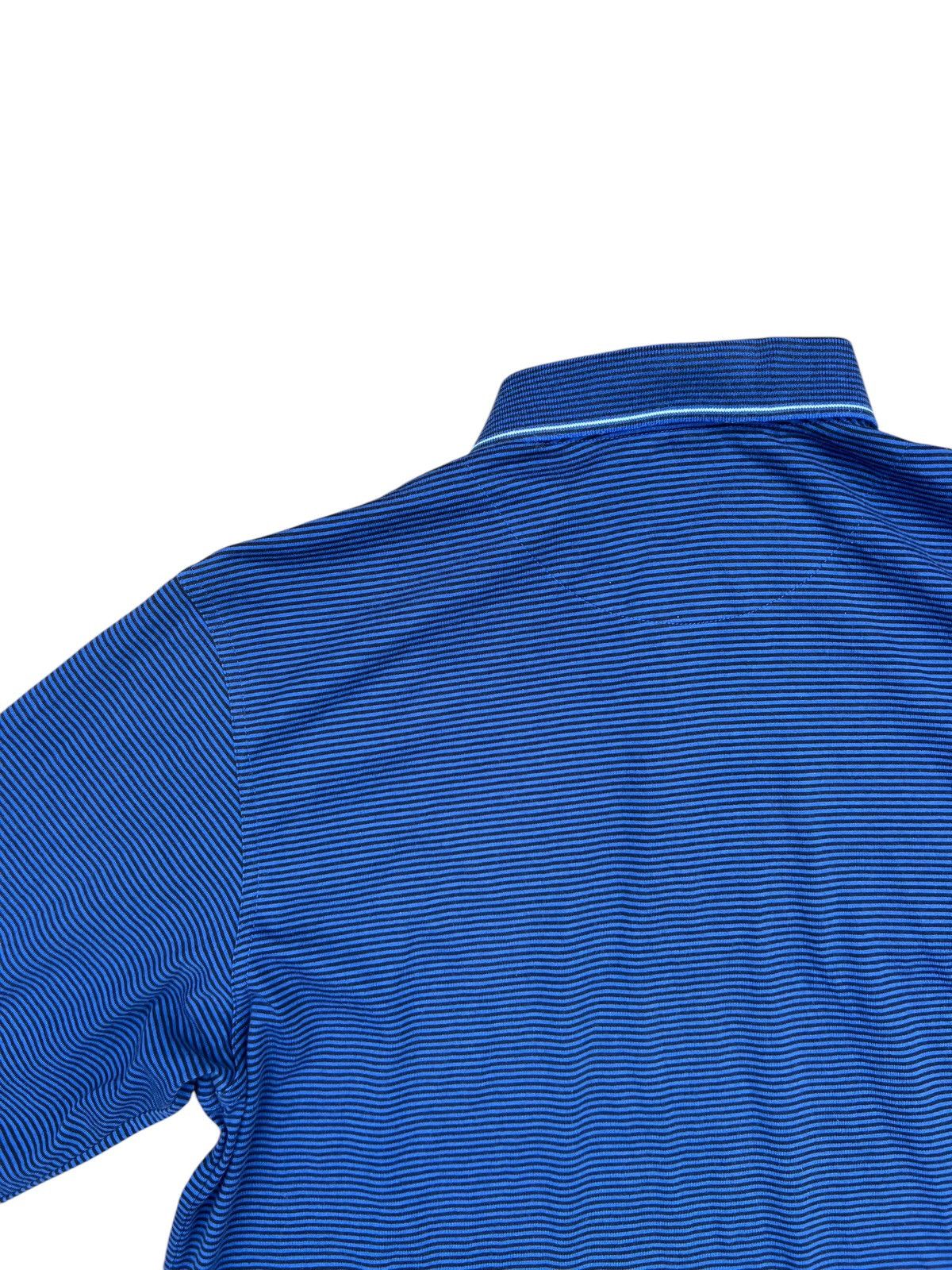Nike Vintage Nike Golf Striped Long Sleeve Polo Shirt Dri - Fit Size US L / EU 52-54 / 3 - 14 Thumbnail
