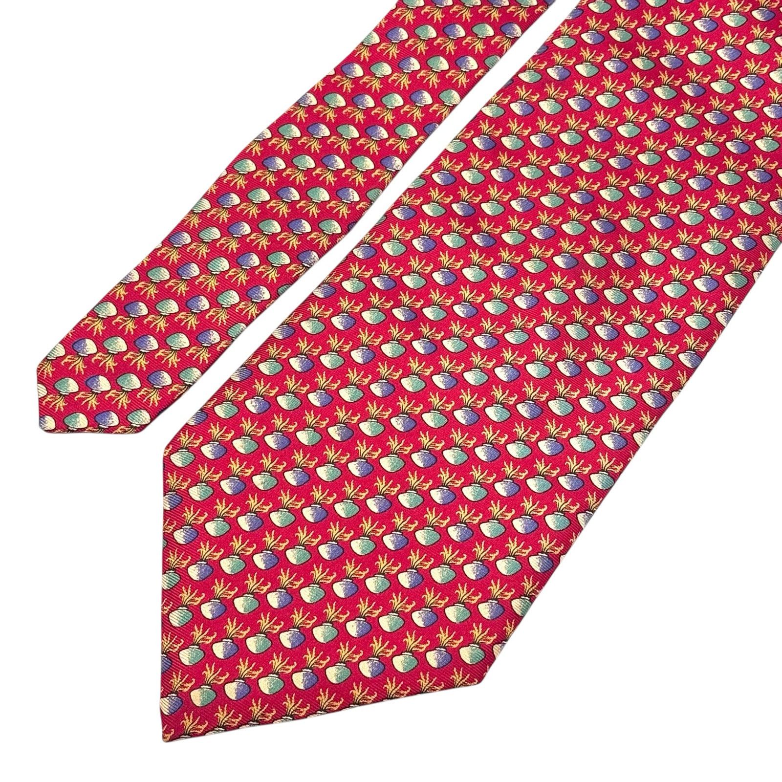 Christian Dior Monsieur Christian Dior Vase Pattern Tie Size ONE SIZE - 6 Thumbnail