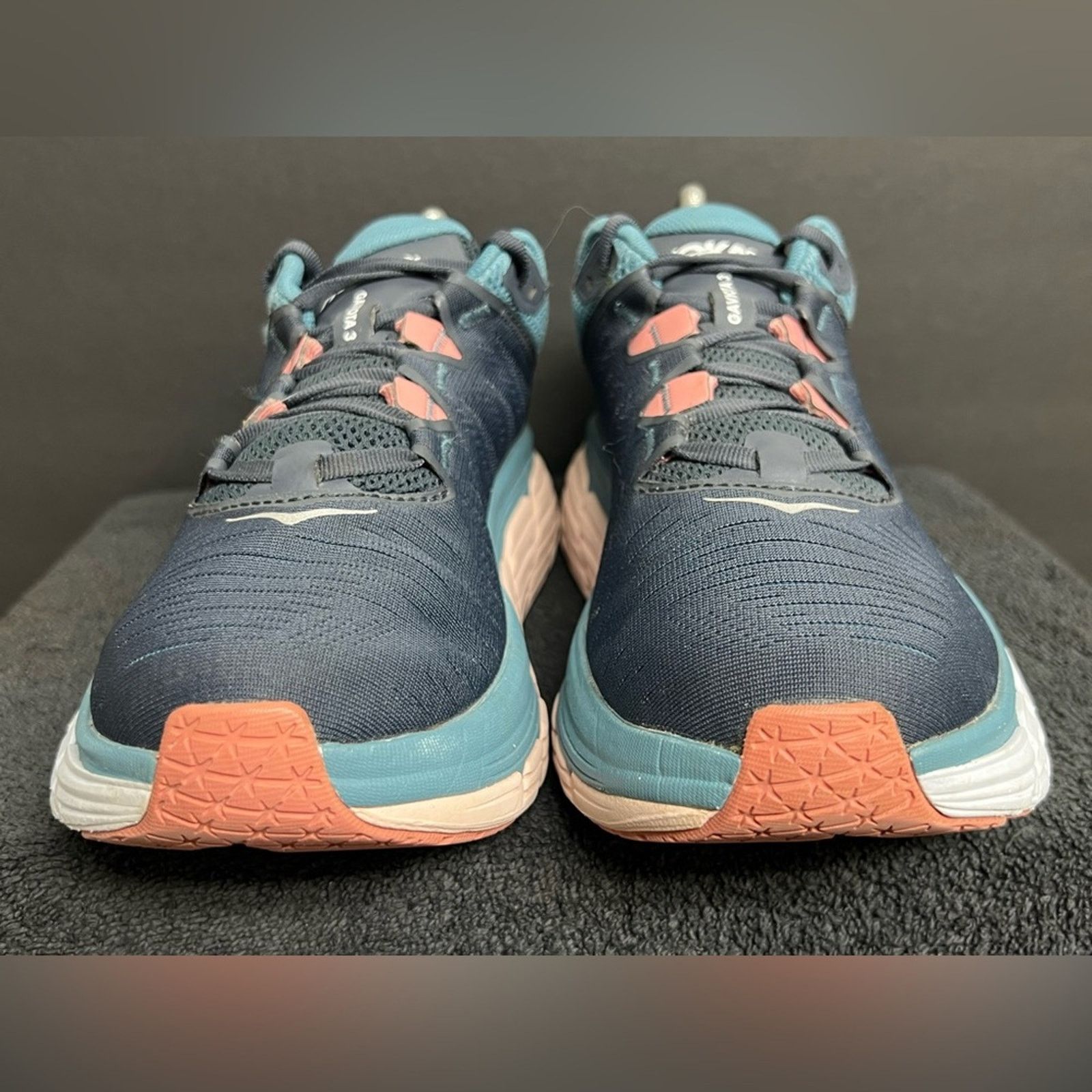 Hoka Hoka One One Gaviota 3 Women SIZE 10 B Blue Running Shoe Size US 10 / IT 40 - 5 Thumbnail