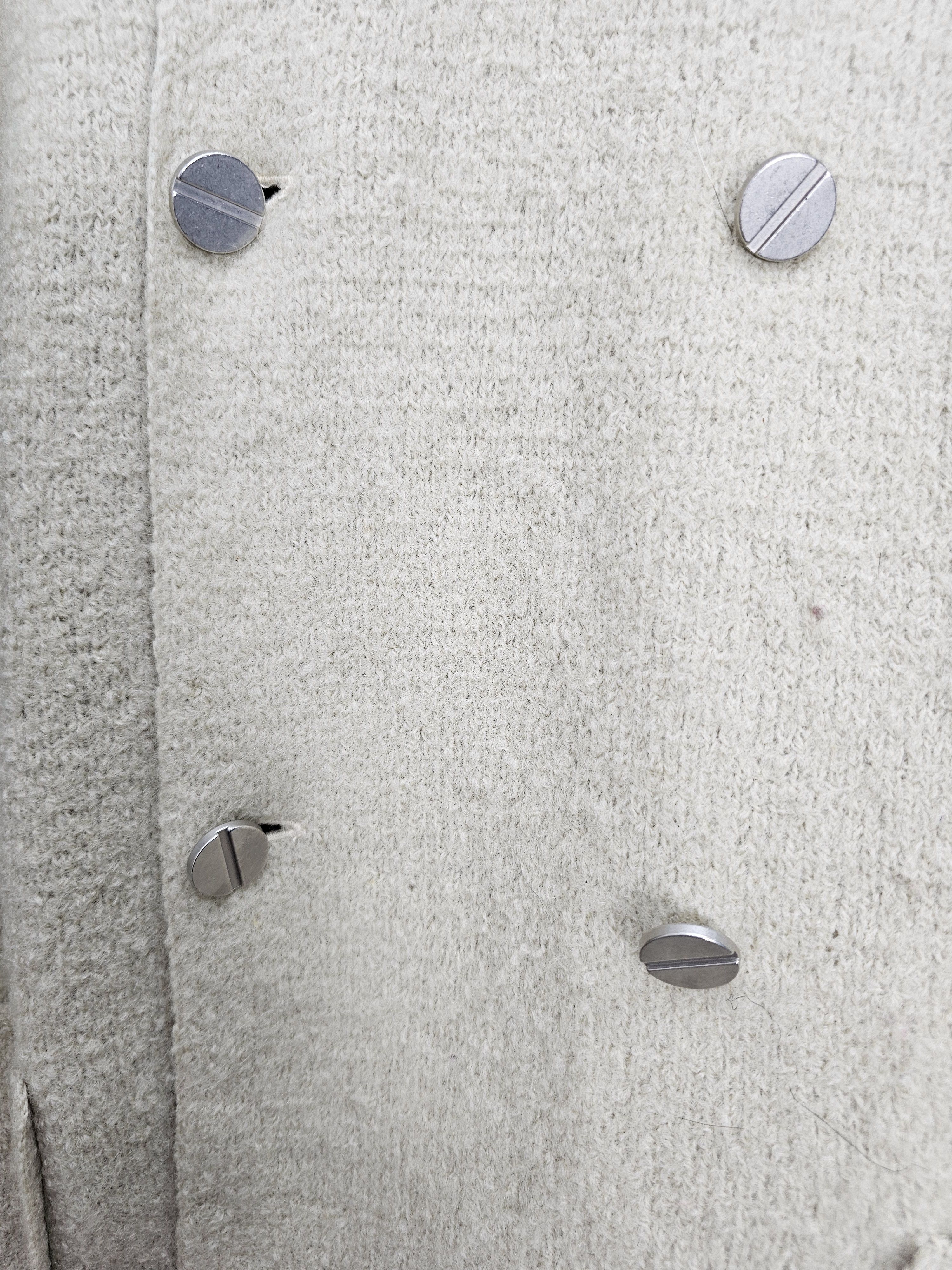 Japanese Brand Y's For Living Yohji Yamamoto Knit Wool Coat Jacket J0080 Size US M / EU 48-50 / 2 - 12 Thumbnail