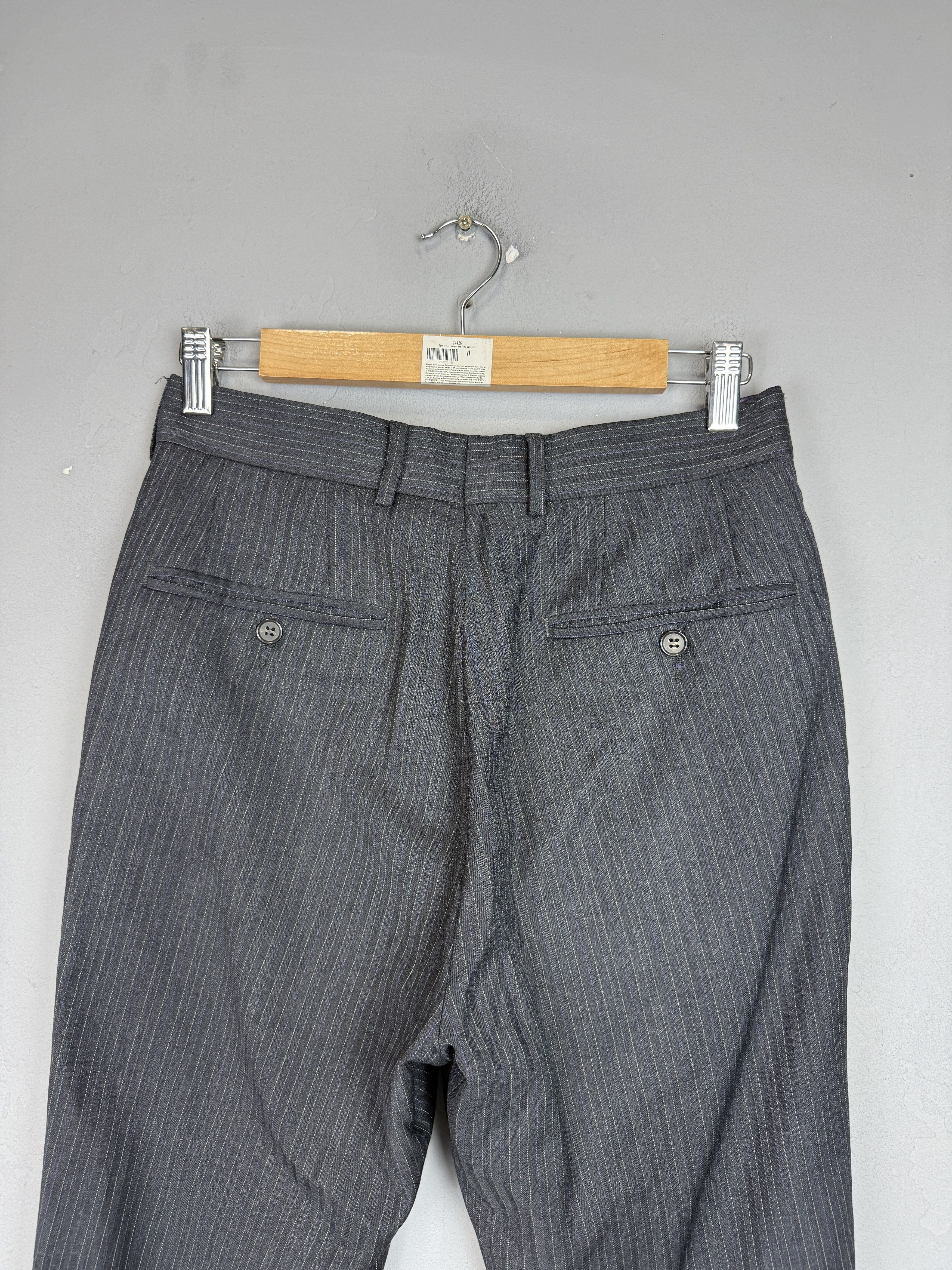 Ted Baker Ted Baker Endurance Wool Suit 2 Piece Grey Striped Size 36S - 17 Thumbnail