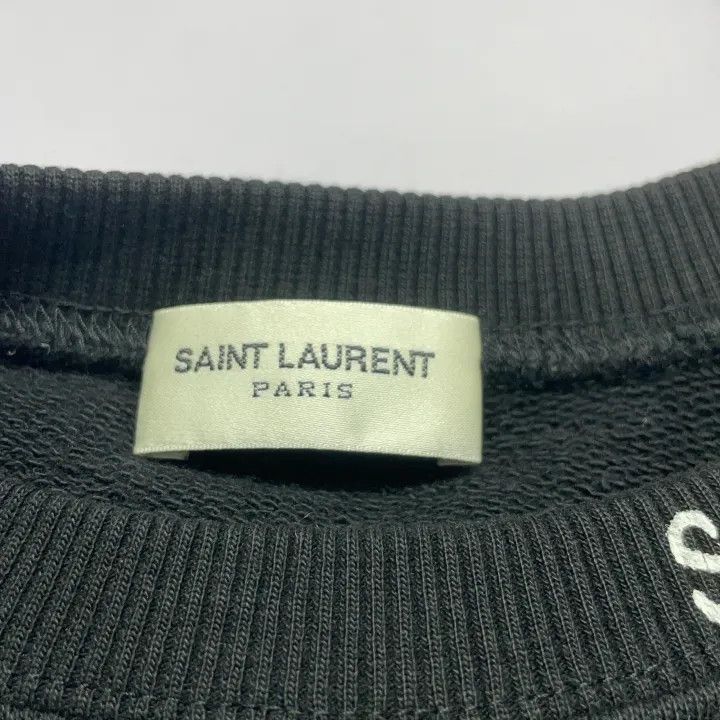 Saint Laurent Paris Yves Saint Laurent Black Long Sleeve T-Shirt-2507 Size US XS / EU 42 / 0 - 7 Thumbnail