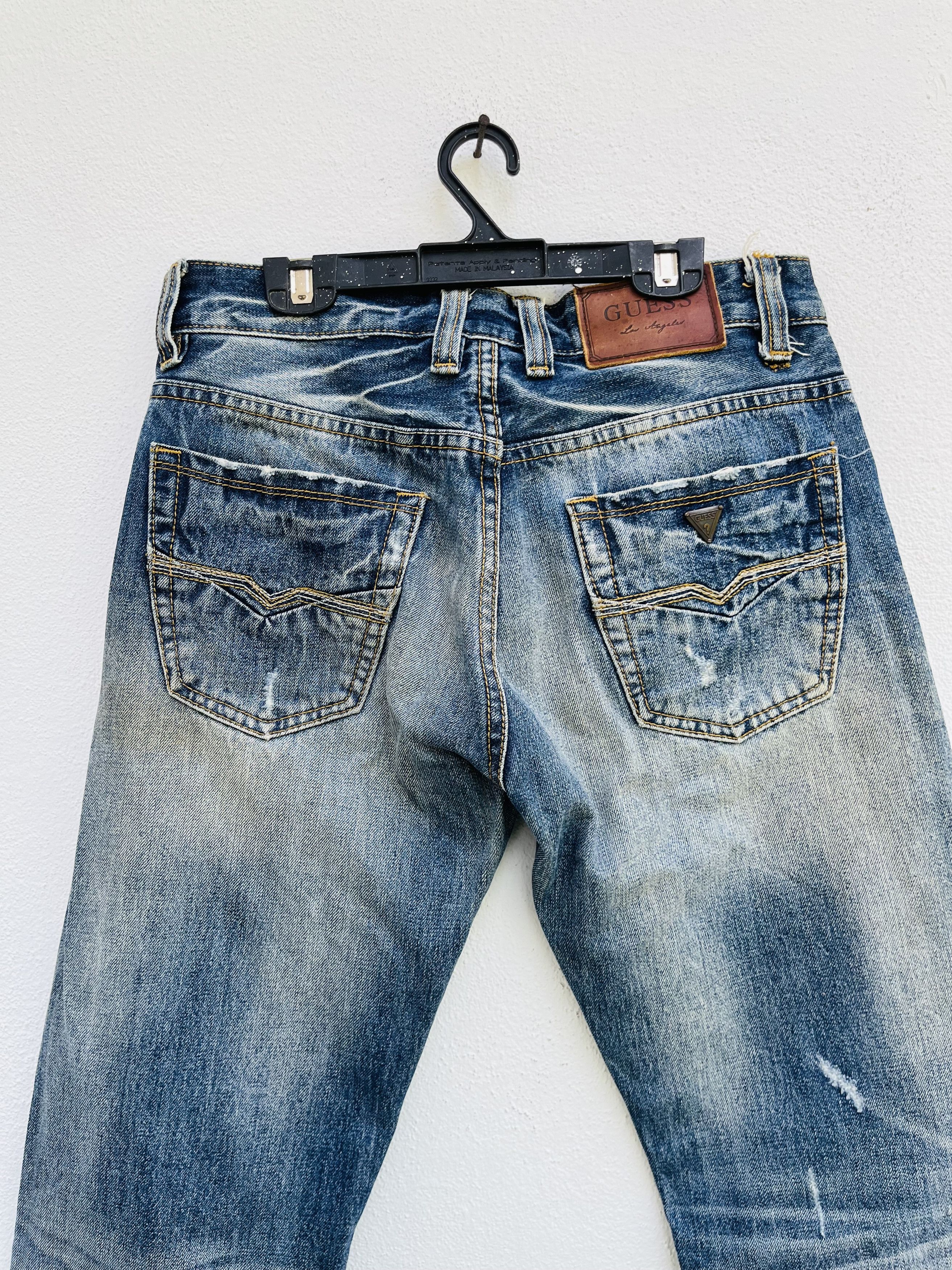Guess × Japanese Brand Vintage Guess Distressed Japanese Designer Fashion Style Size US 29 - 8 Thumbnail
