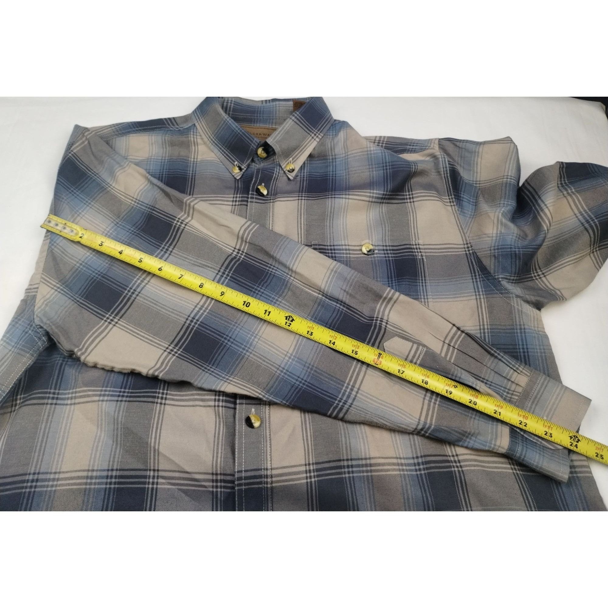 Other Clearwater Outfitter Men's Grey Shirt/Button Up SzXL SKU3790 Size US XL / EU 56 / 4 - 8 Thumbnail