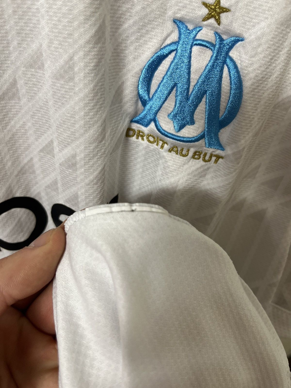 Puma Puma Marseille 2020/21 Home Jersey Uber Eats Size US XL / EU 56 / 4 - 9 Thumbnail