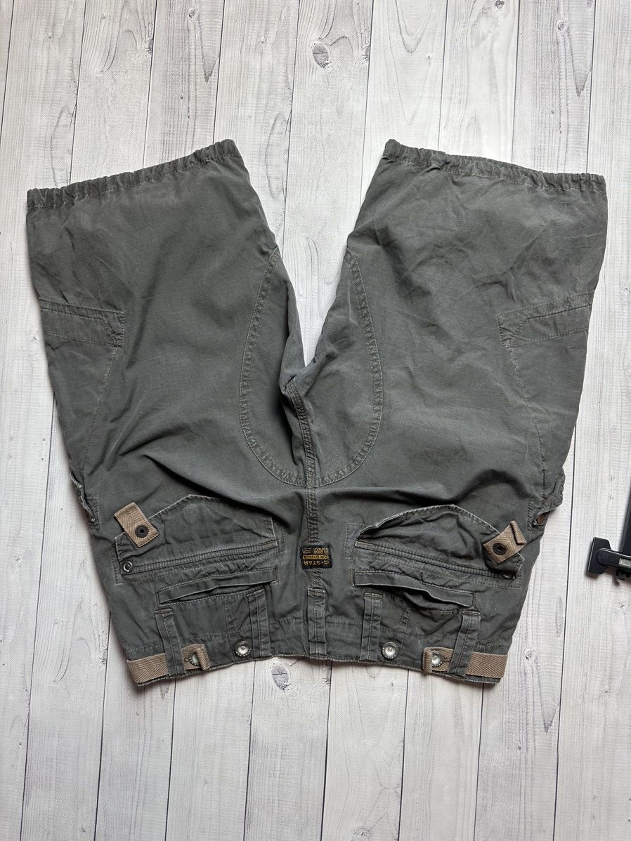 G-Star × Vintage Vintage Raw G Star cargo shorts size 32 rare pocket drill Size US 32 / EU 48 - 3 Thumbnail