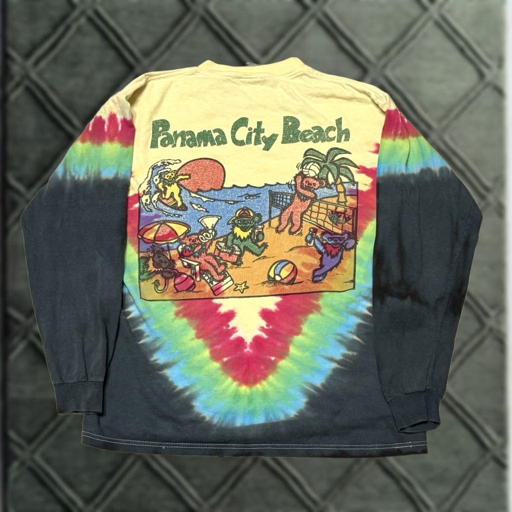 Delta VINTAGE Grateful Dead Panama City Beach Dancing Bears Shirt Medium Size US M / EU 48-50 / 2 - 1 Thumbnail