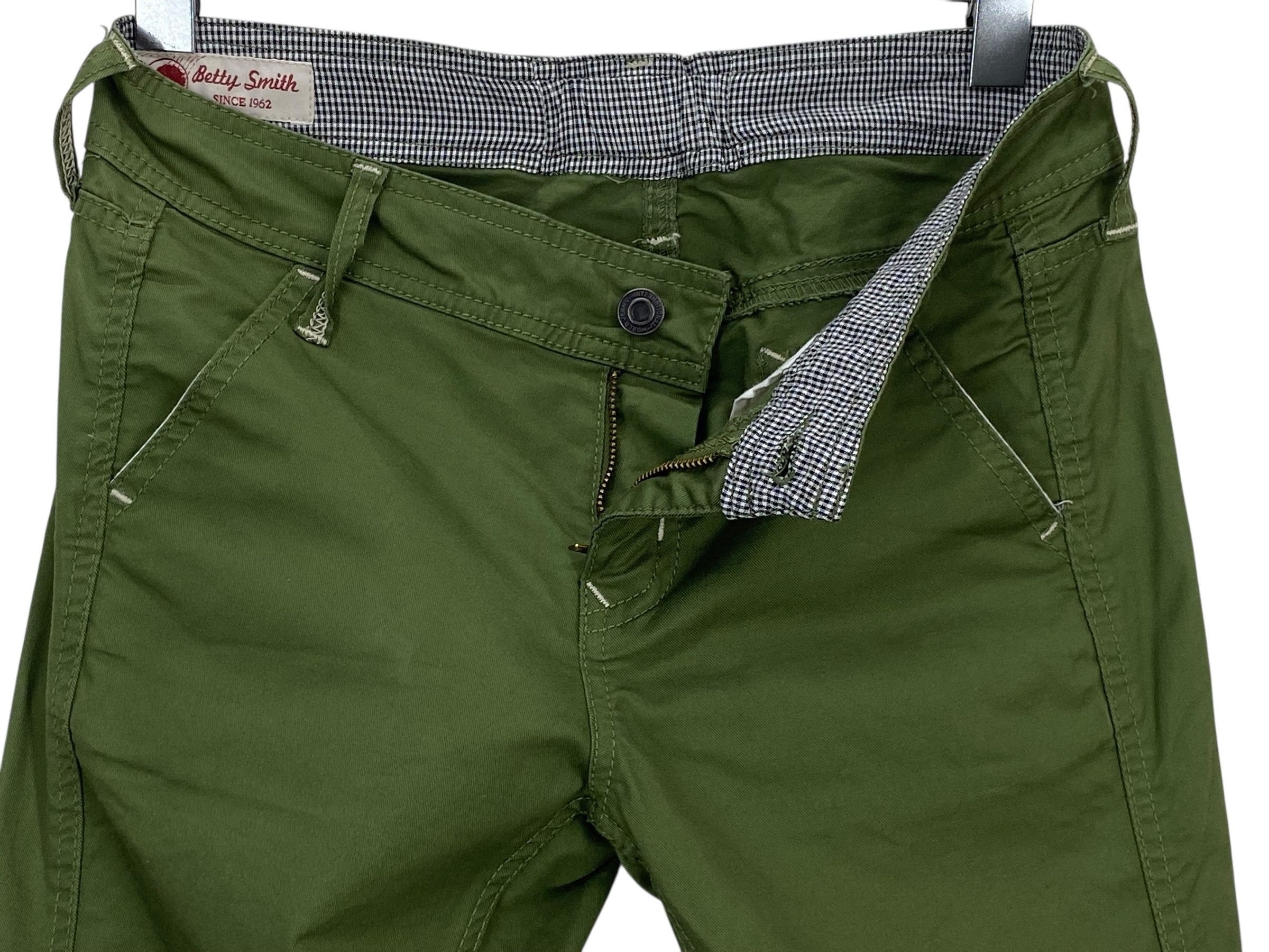 Japanese Brand Betty Smith Pants Hickory Pants Buckle Back Pants Size 26" / US 2 / IT 38 - 4 Thumbnail